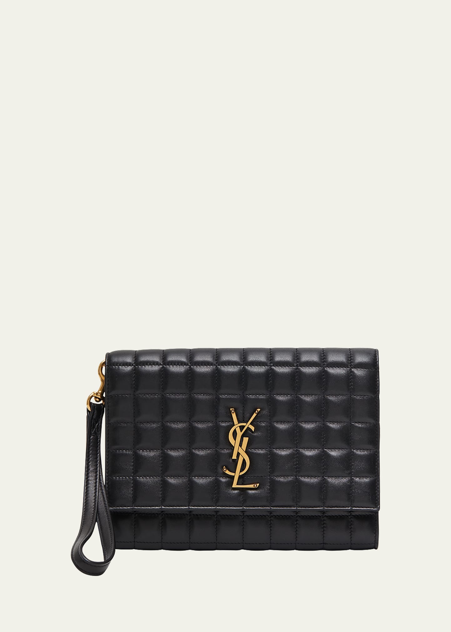 YSL Yellow Puffer Small Pouch – The Closet