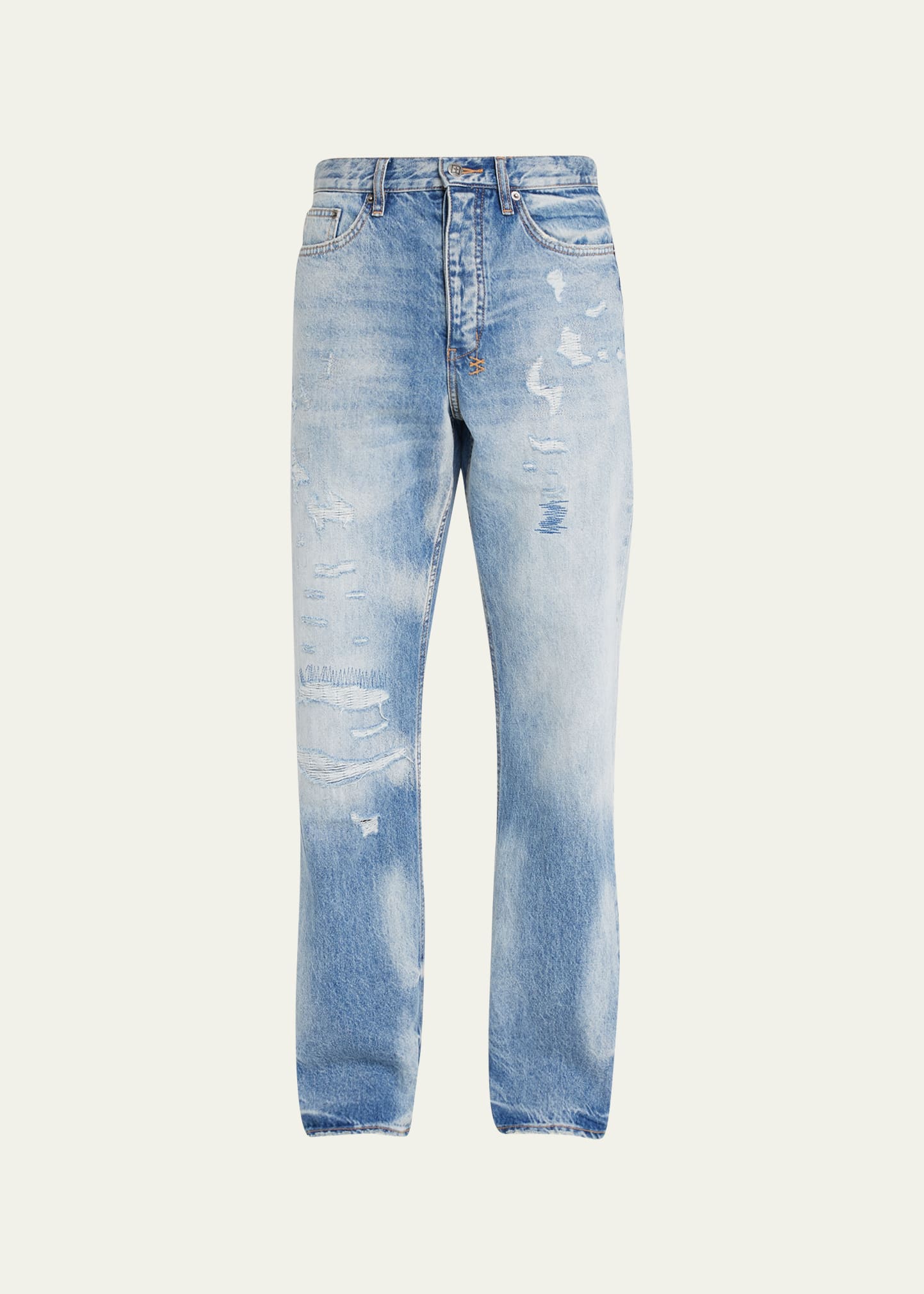 Men's Anti K Tektonik Dialled Printed Jeans
