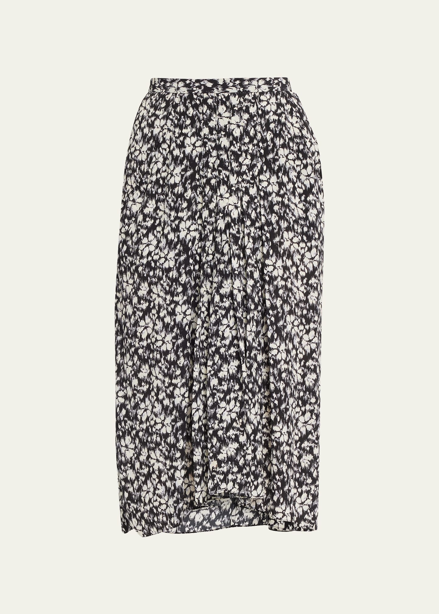 Etoile Isabel Marant Eolia Floral Midi Skirt