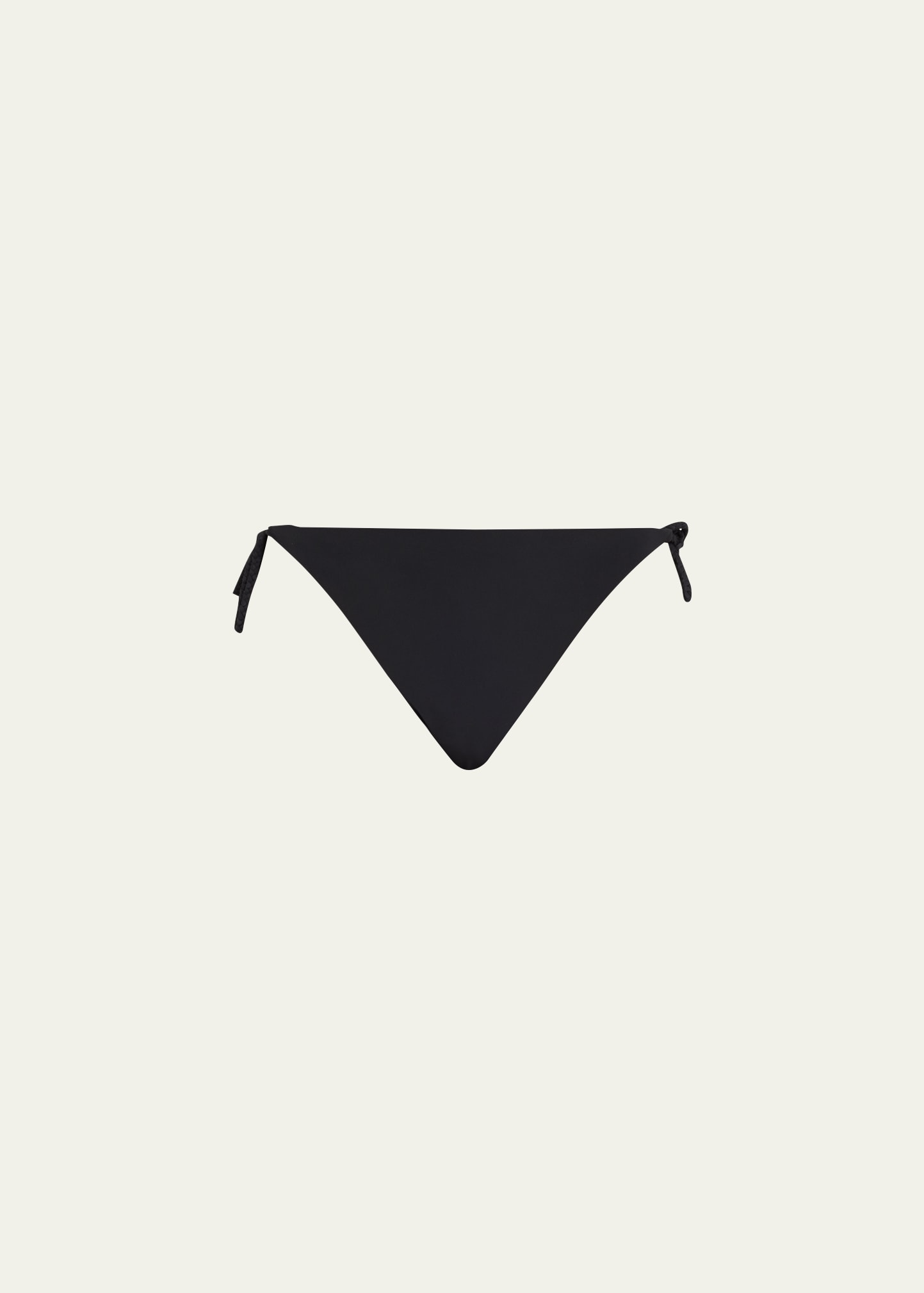 Totême Braid-tie Bikini Bottoms Black In Black 200