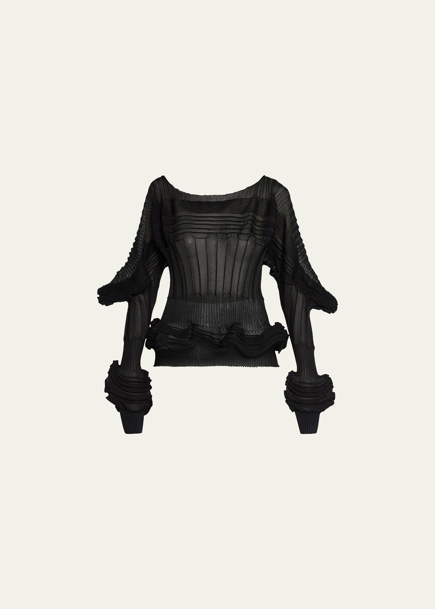 ISSEY MIYAKE ASSEMBLAGE PLEATED TOP