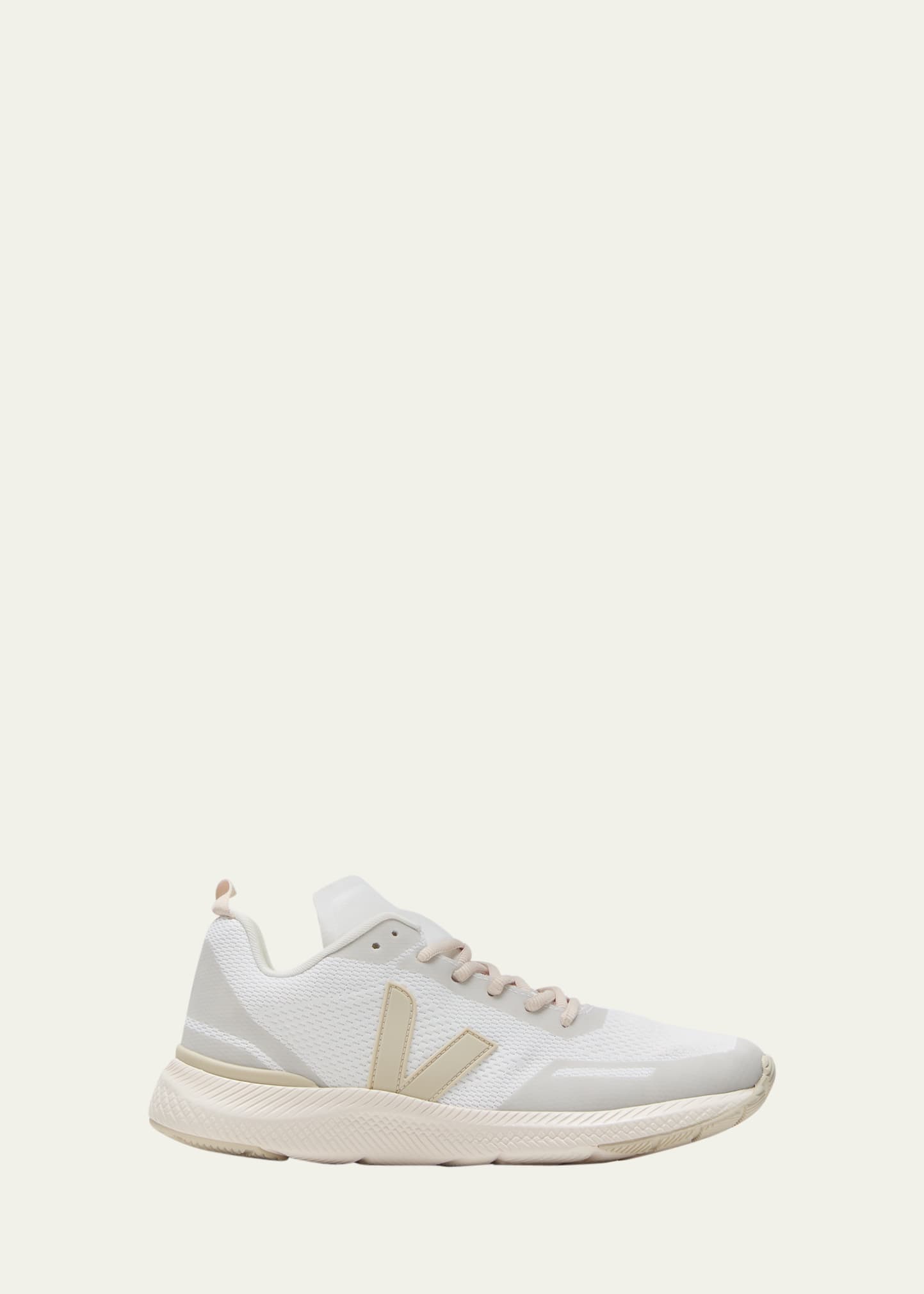 Veja White Impala Low Top Sneakers In Eggshell Pierre