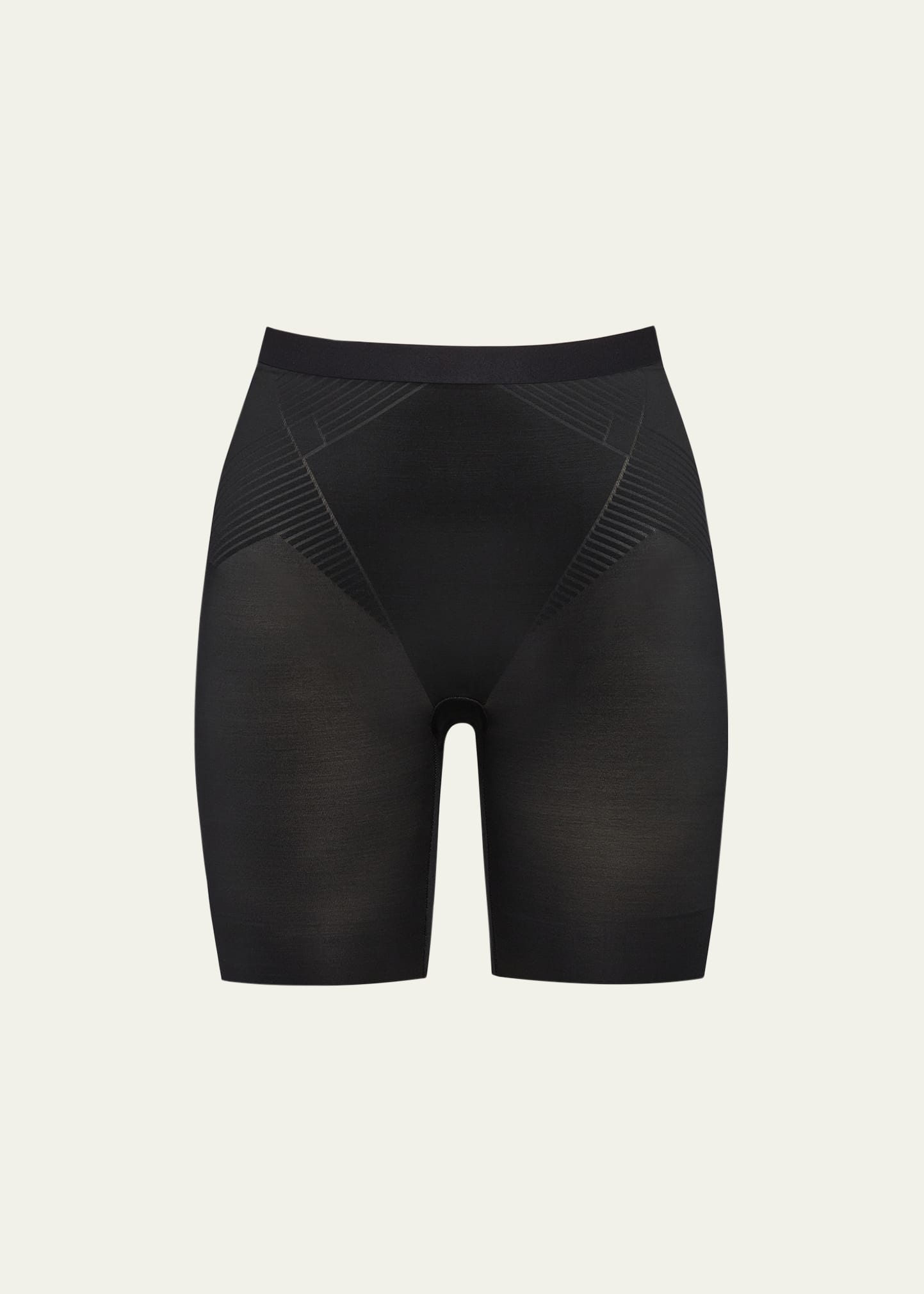 Spanx Haute Contour Sheer Mid-Thigh Shaper Shorts