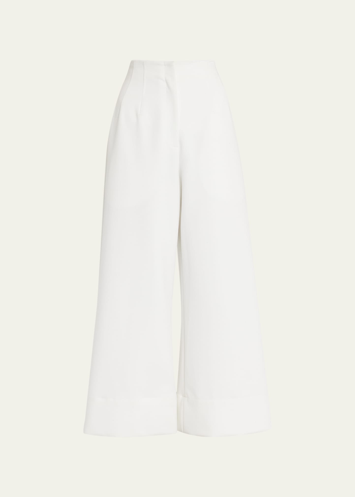 High Rise Wide-Leg Trouser Pants