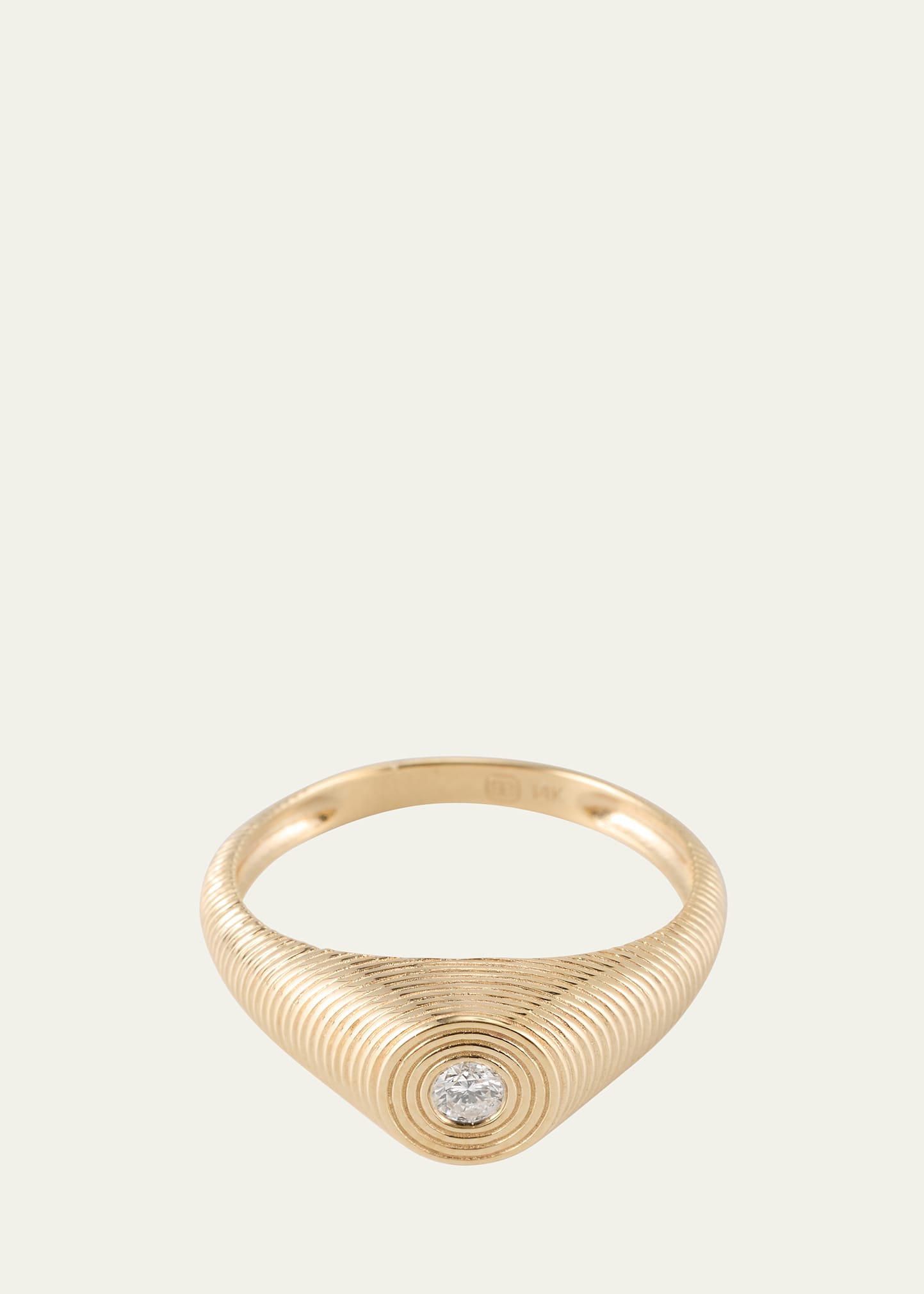 Sydney Evan 14-karat Gold Diamond Ring