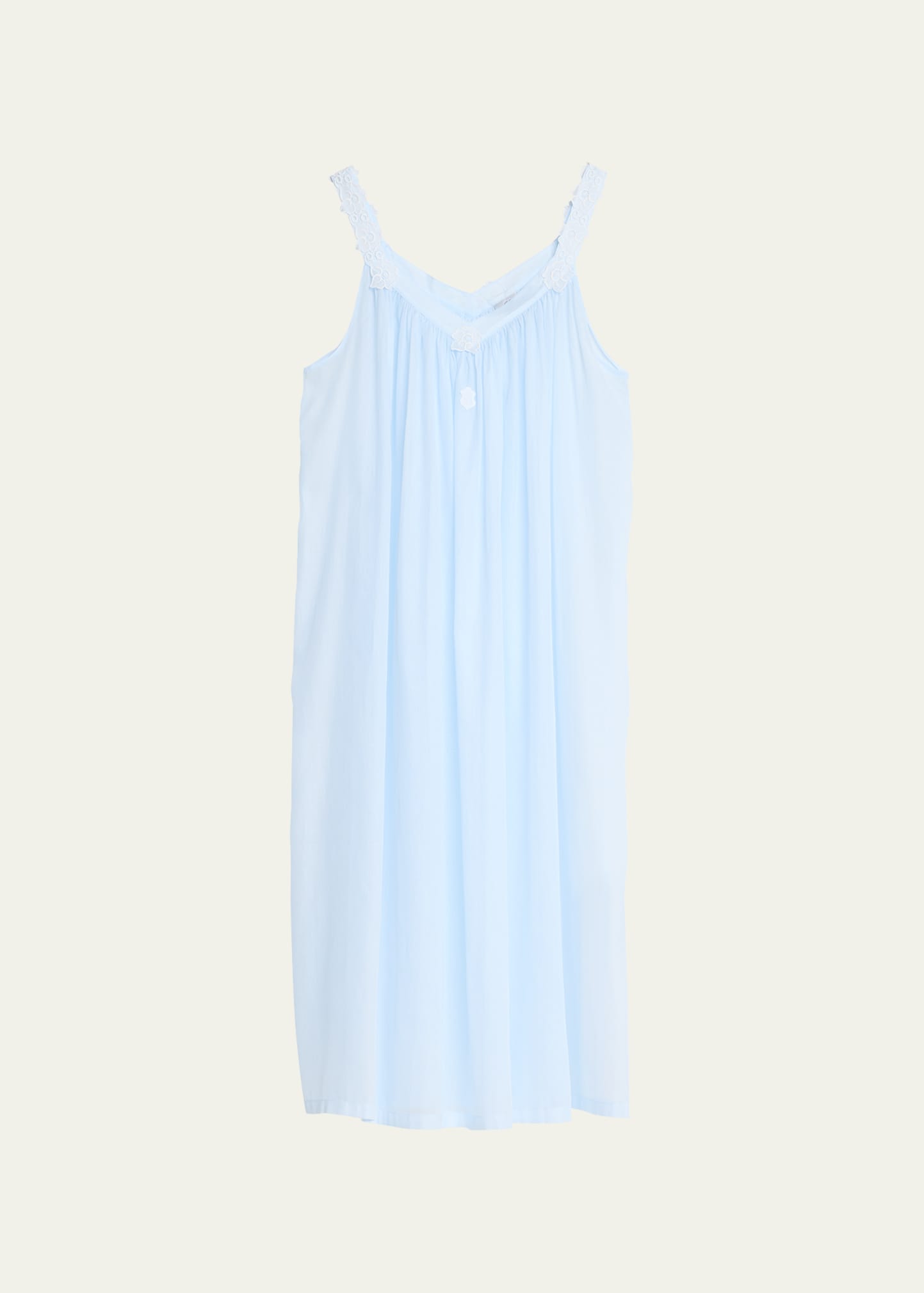 Celestine Kiana 1 Sleeveless Floral Applique Nightgown