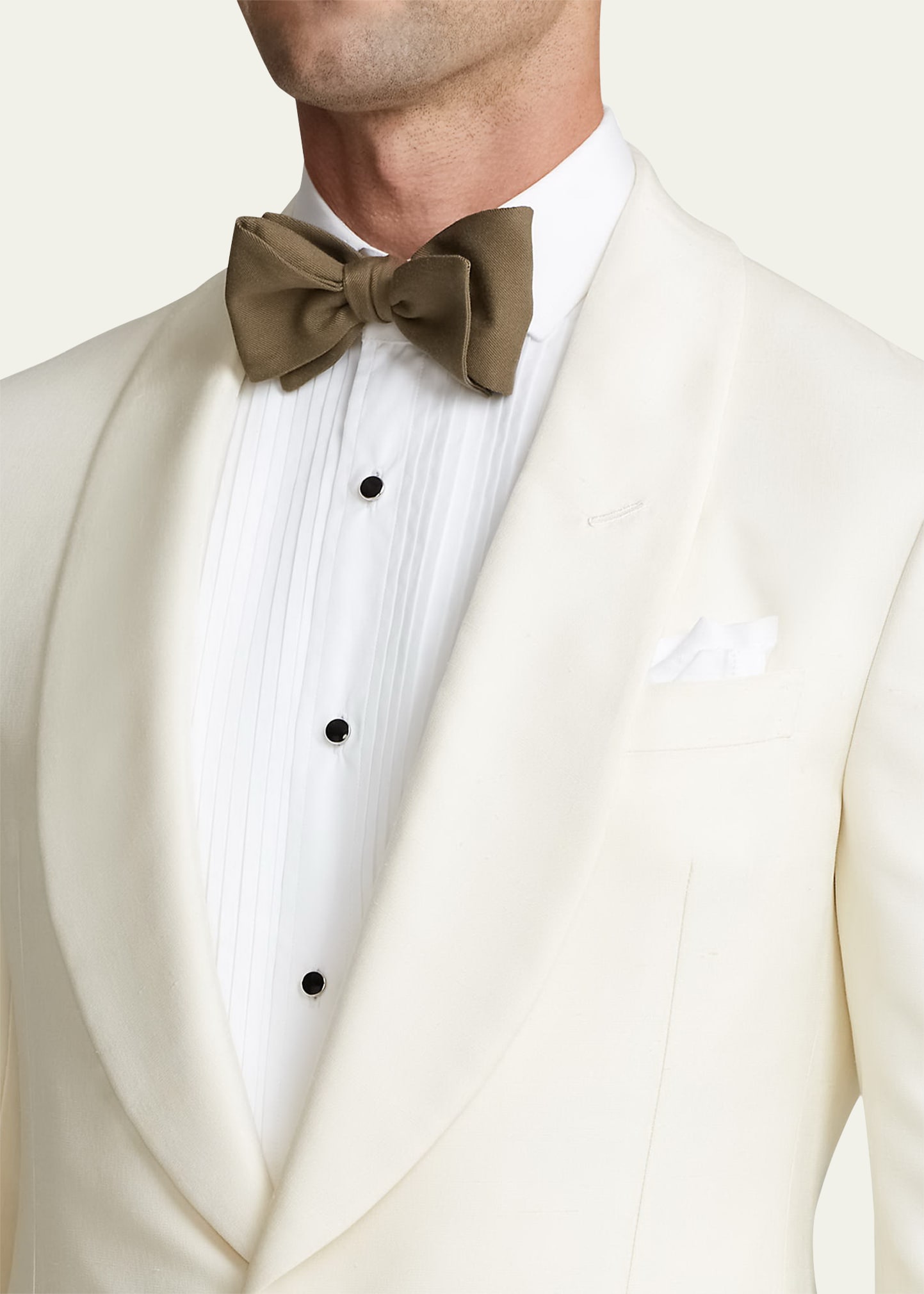 Men's Silk Gabardine Bow Tie