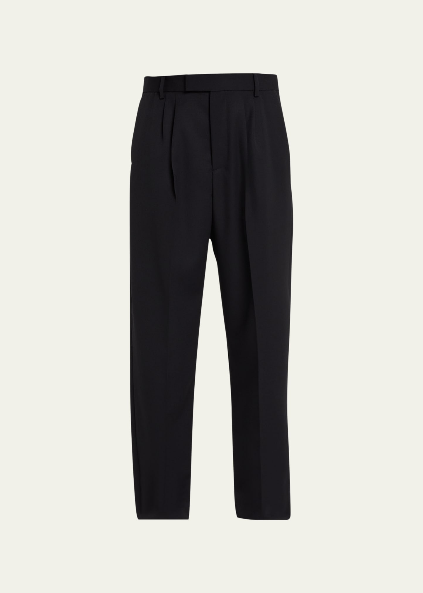 NILI LOTAN MEN'S EMILE PLEATED LOOSE-FIT PANTS