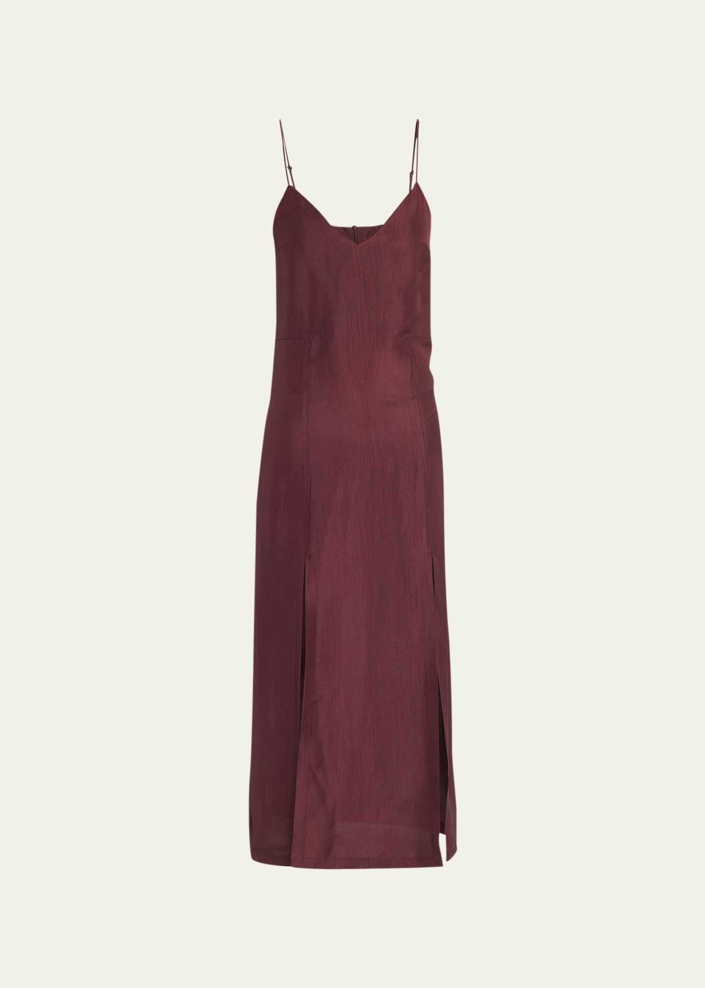 princess polly baby blue dress Women's Burgundy Midi Dresses main image 1