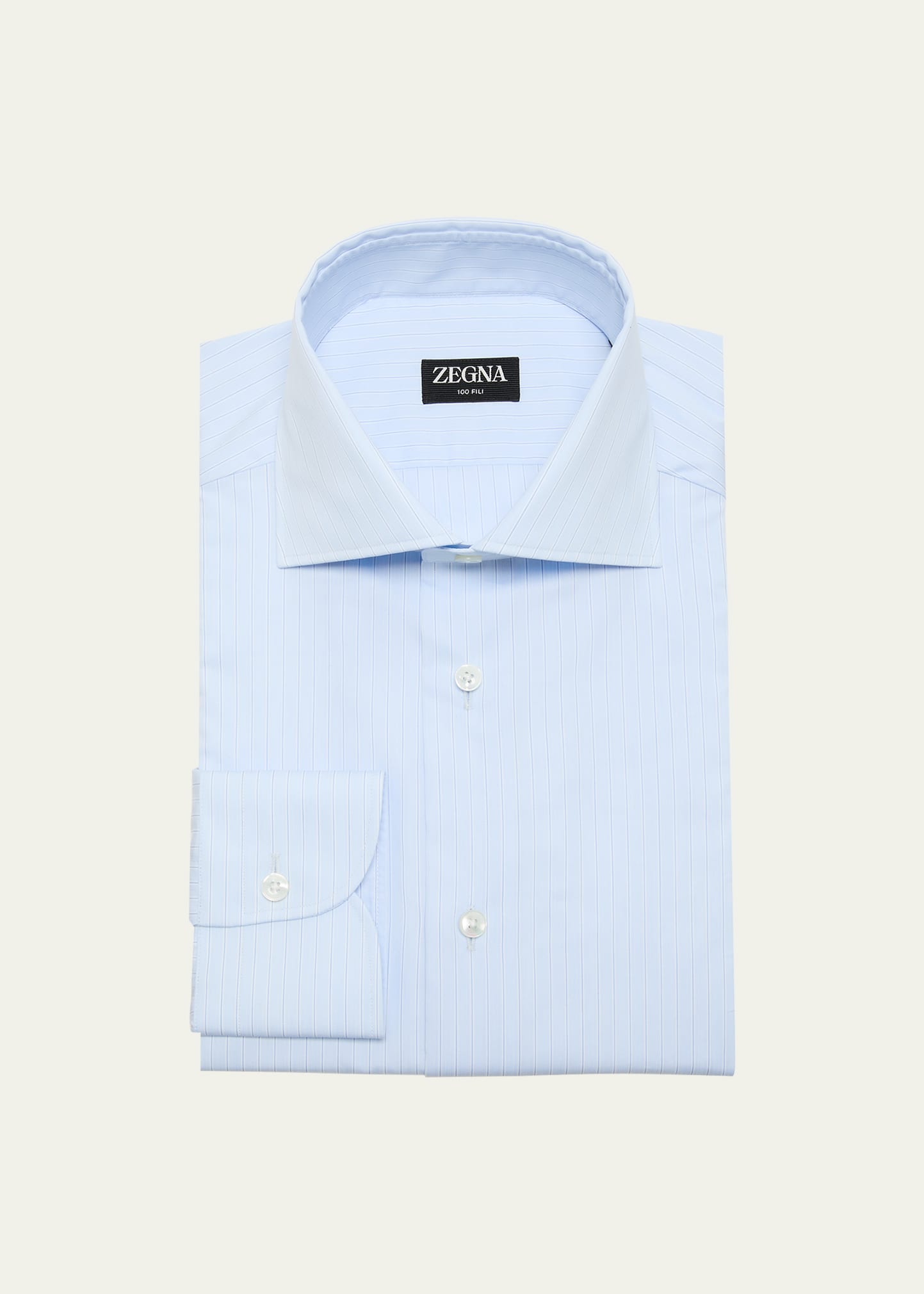 Men's Cento Fili Cotton Dress Shirt