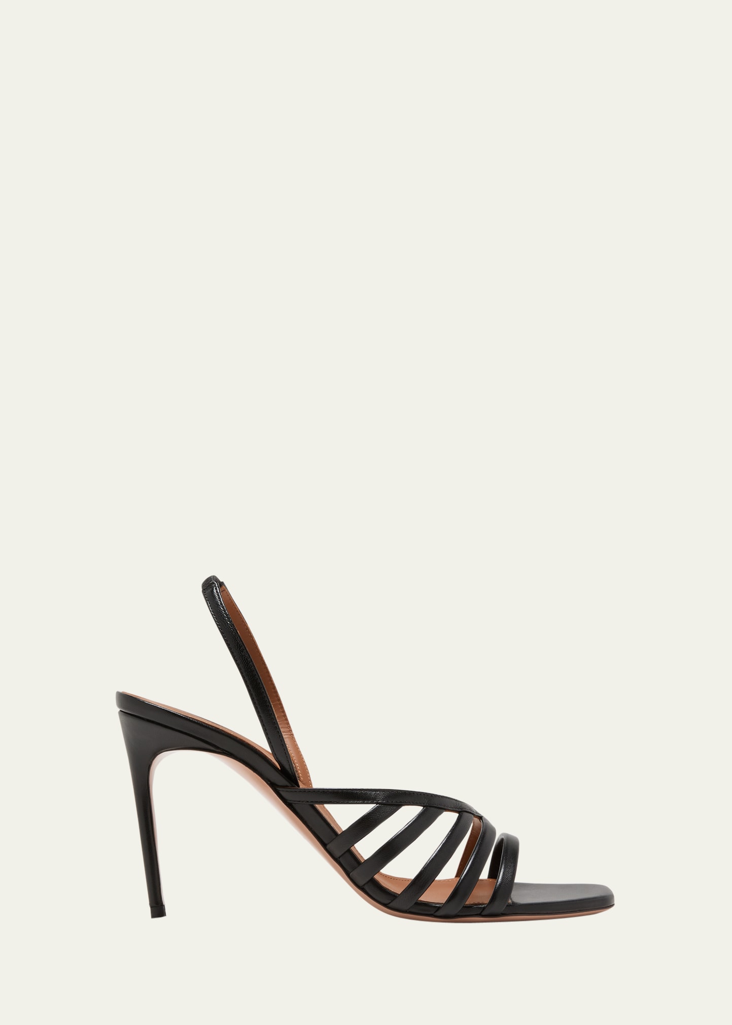 Napa Strappy Caged Slingback Sandals