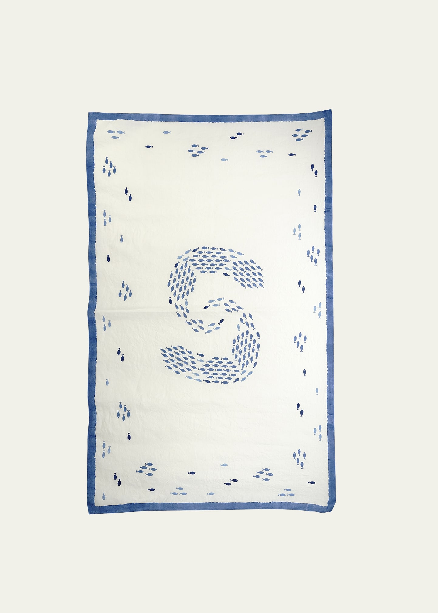 Alici Fish Linen Tablecloth