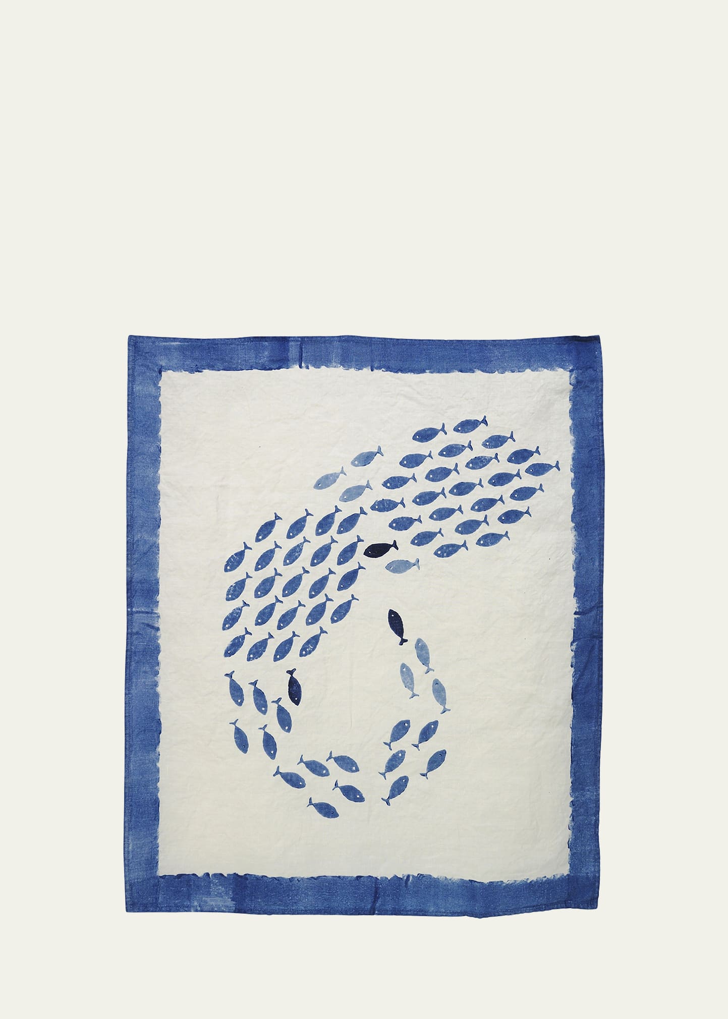 Alici Fish Linen Tea Towel