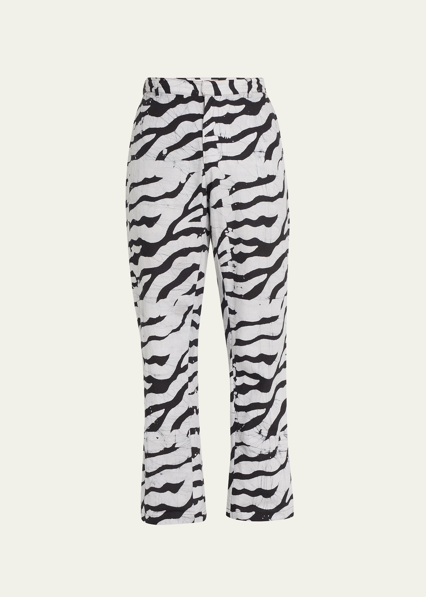 Men's Baldwin Batik Zebra Striped Pants
