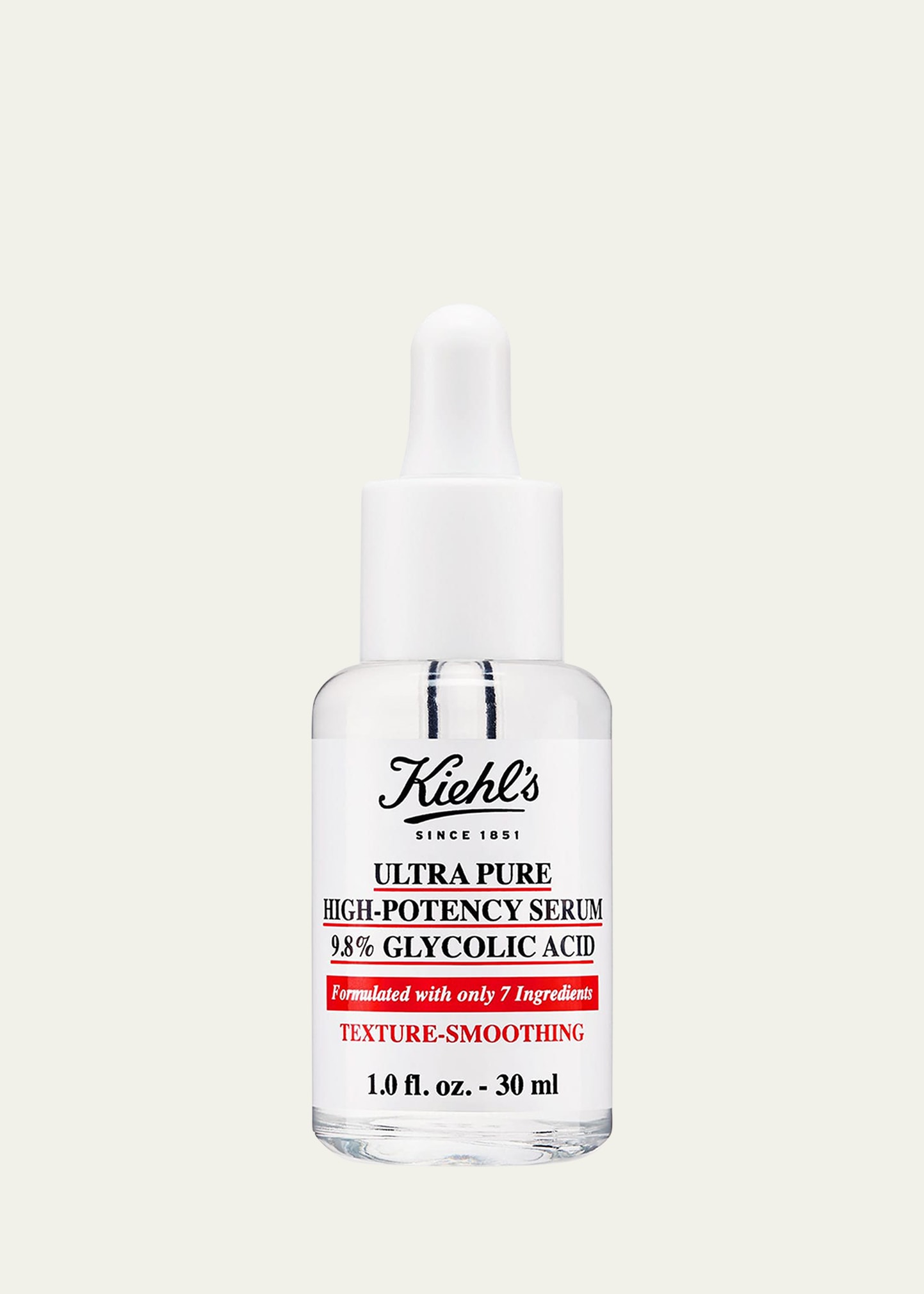 Kiehl's Since 1851 Ultra Pure High-potency 9.8% Glycolic Acid Serum, 1 Oz.