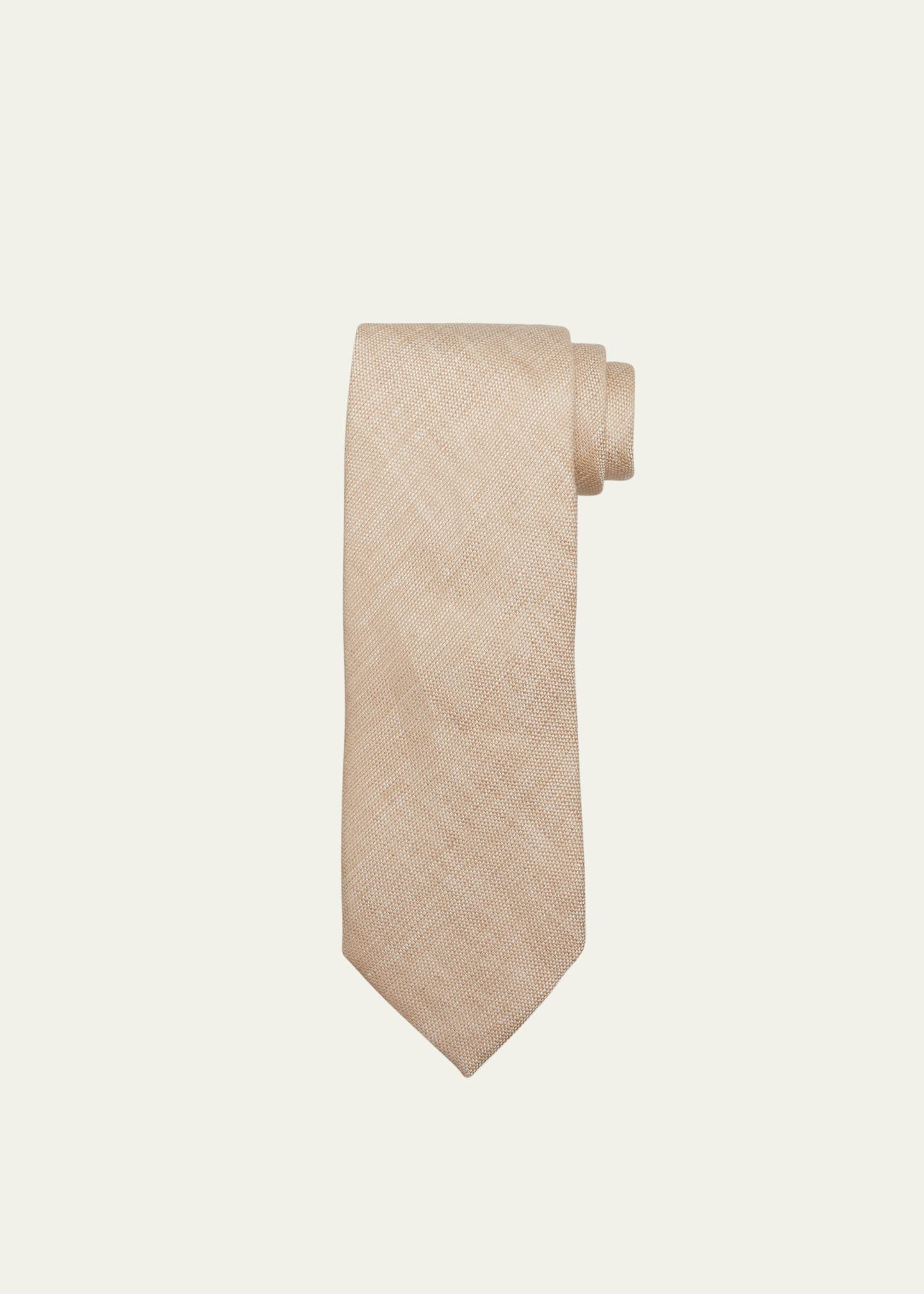 Men's Linen Jacquard Tie