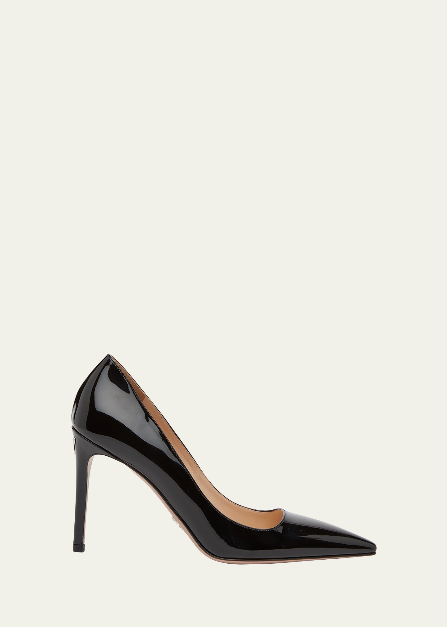 Prada Classic Patent Leather Stiletto Pumps In Nero