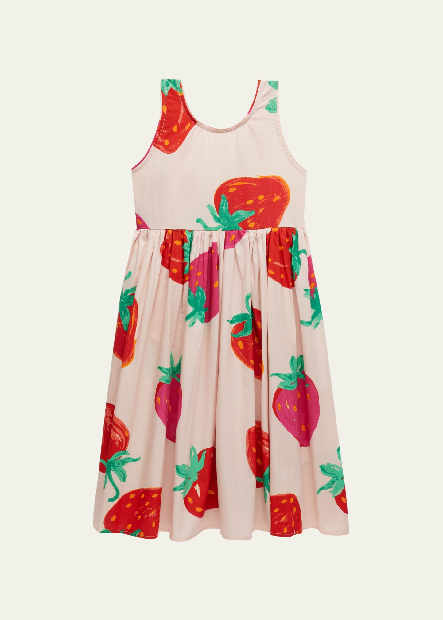 Girl's Clover Strawberry Graphic-Print Dress, Size 3T-12