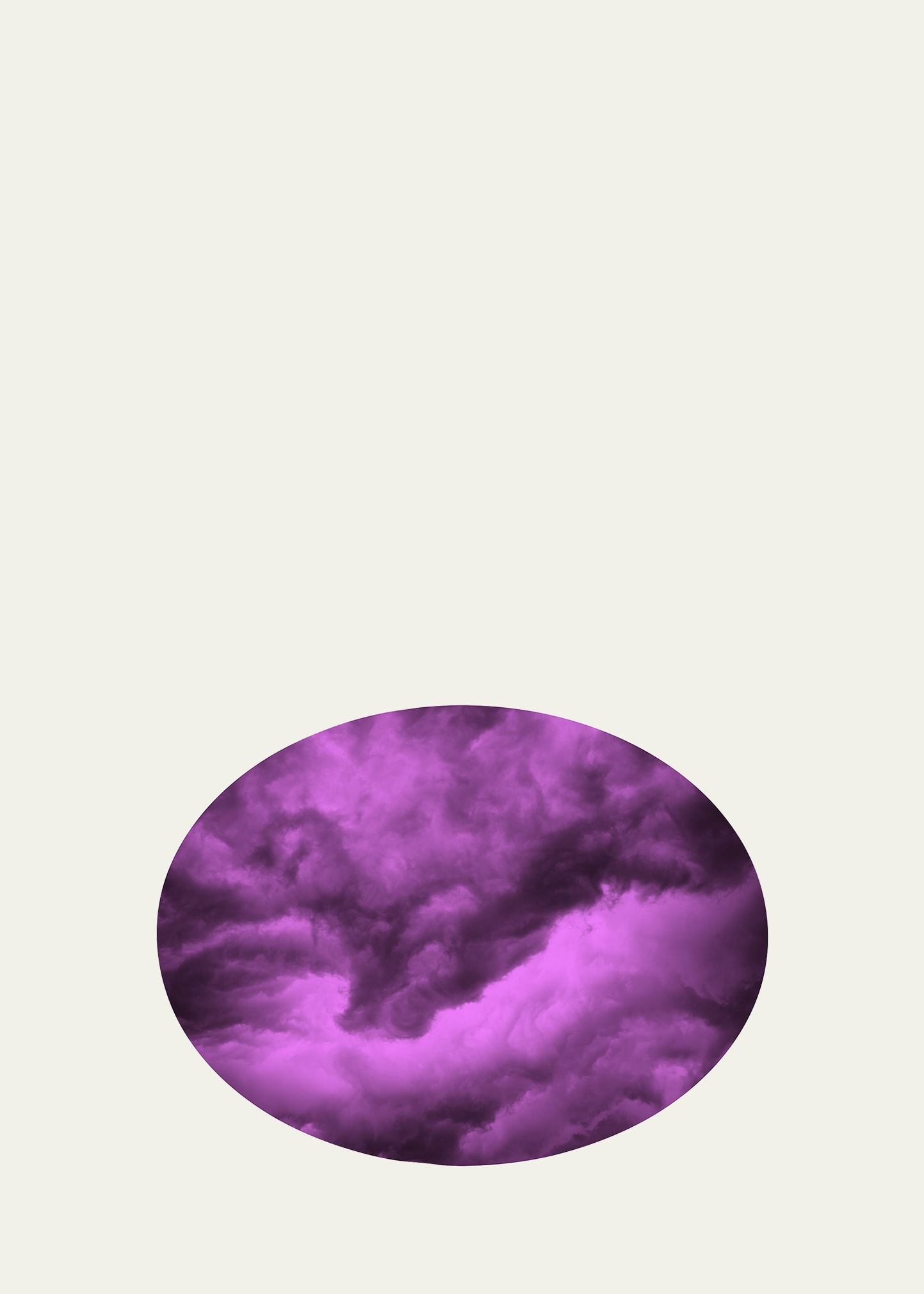 Contemporary Art Projects Usa July Storm Clouds In Purple Photography Art Print