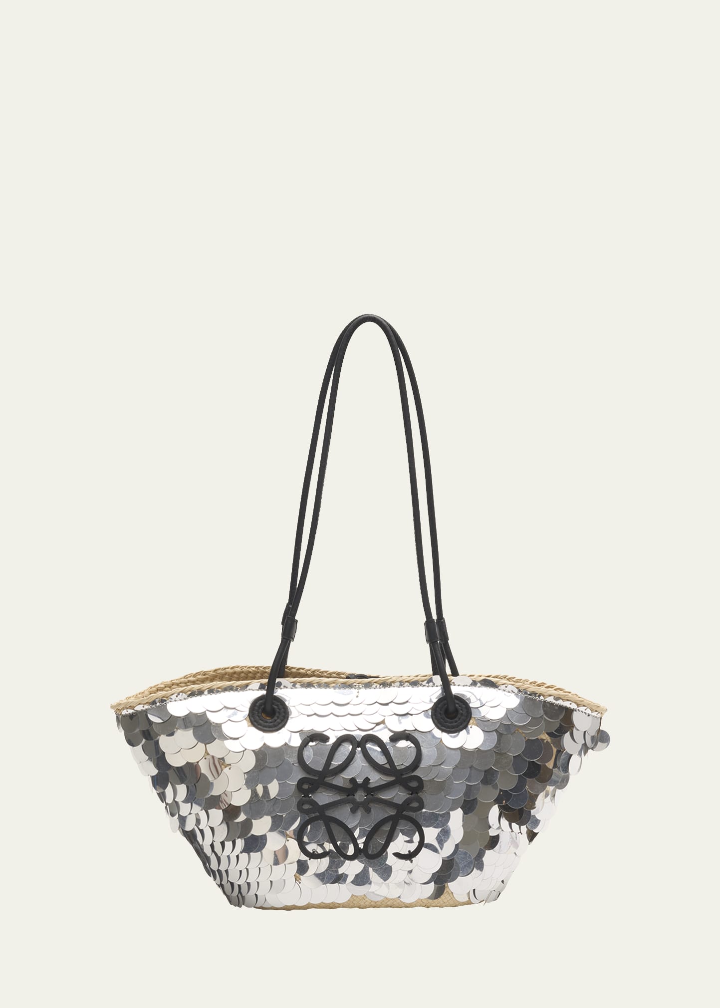 Loewe Goya Anagram Puffer Chain Shoulder Bag - Bergdorf Goodman