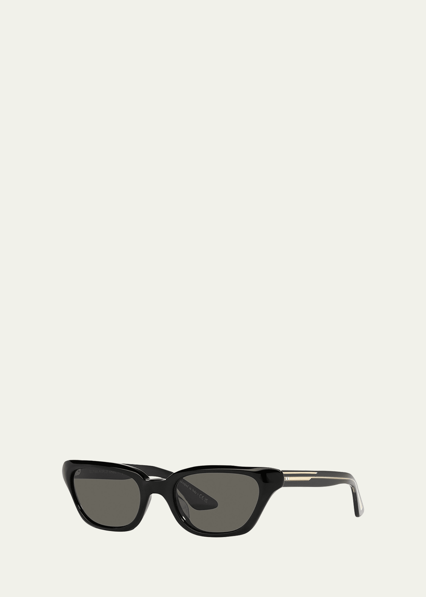 Khaite X Oliver Peoples X Oliver Peoples Acetate Cat-eye Sunglasses In Black 3