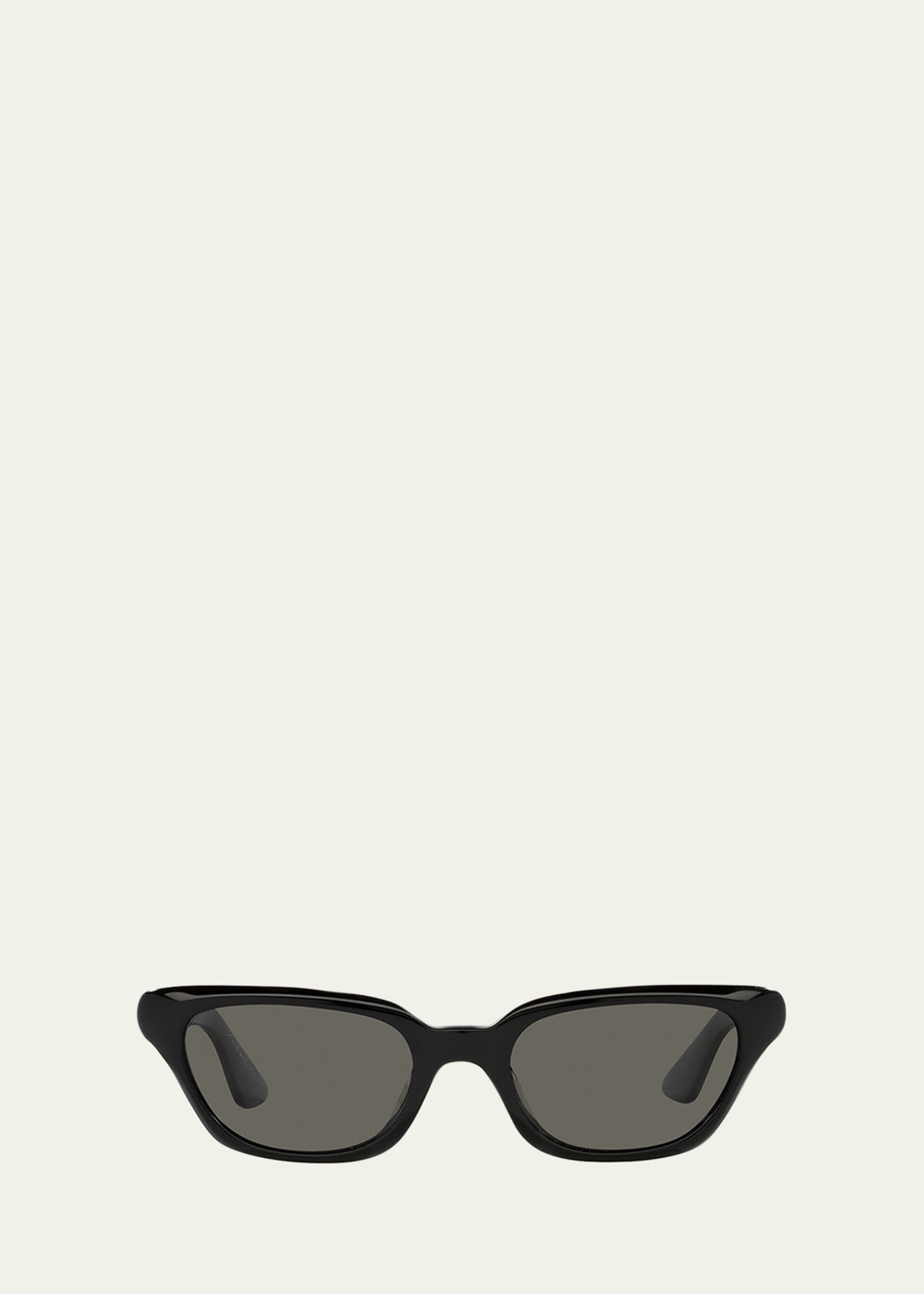 KHAITE X OLIVER PEOPLES X OLIVER PEOPLES ACETATE CAT-EYE SUNGLASSES