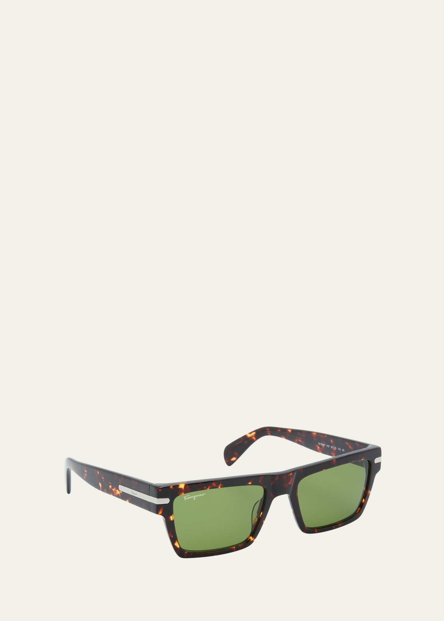 Ferragamo Sunglasses In Dark Tortoise