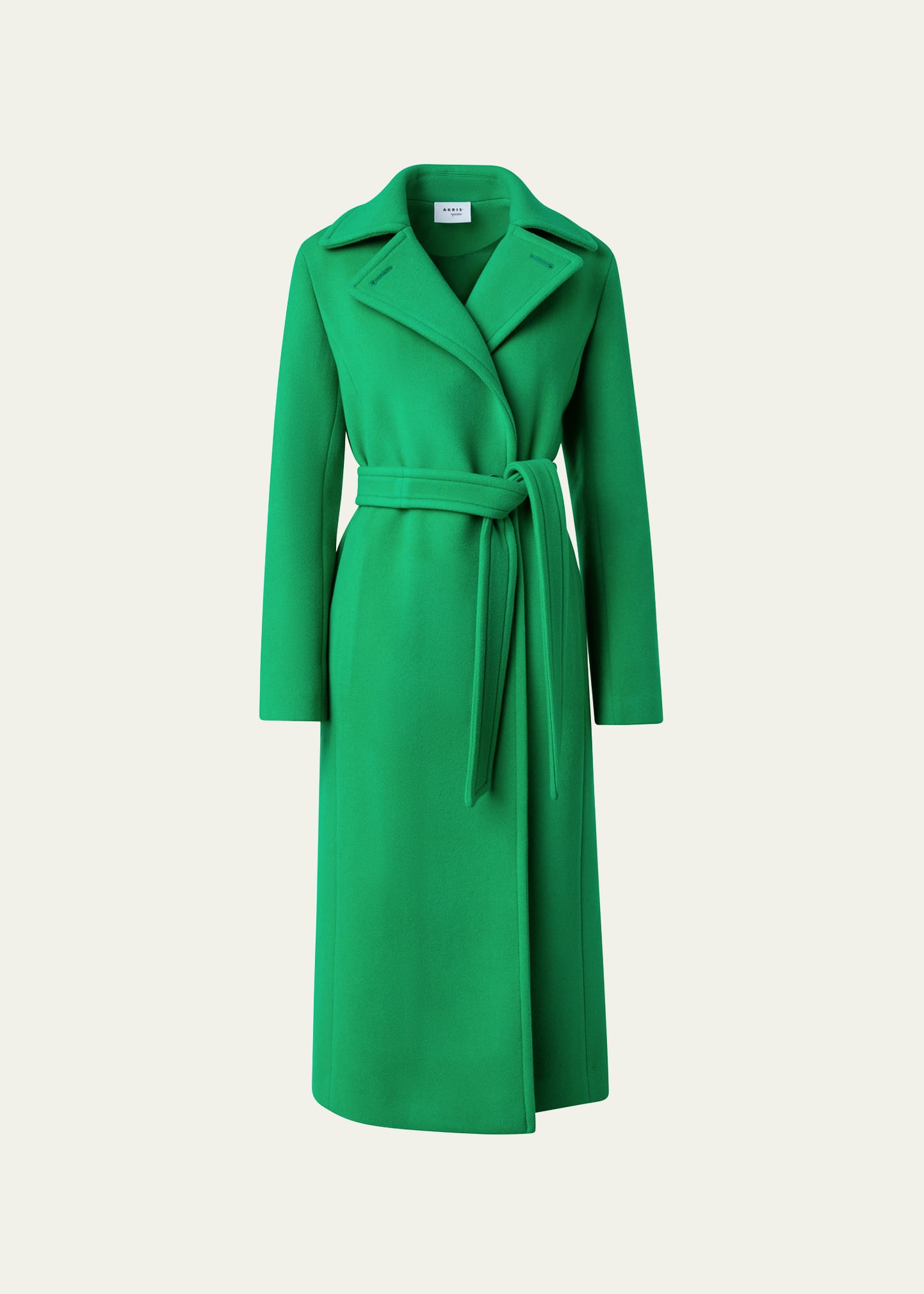 Belted Wool Peacoat