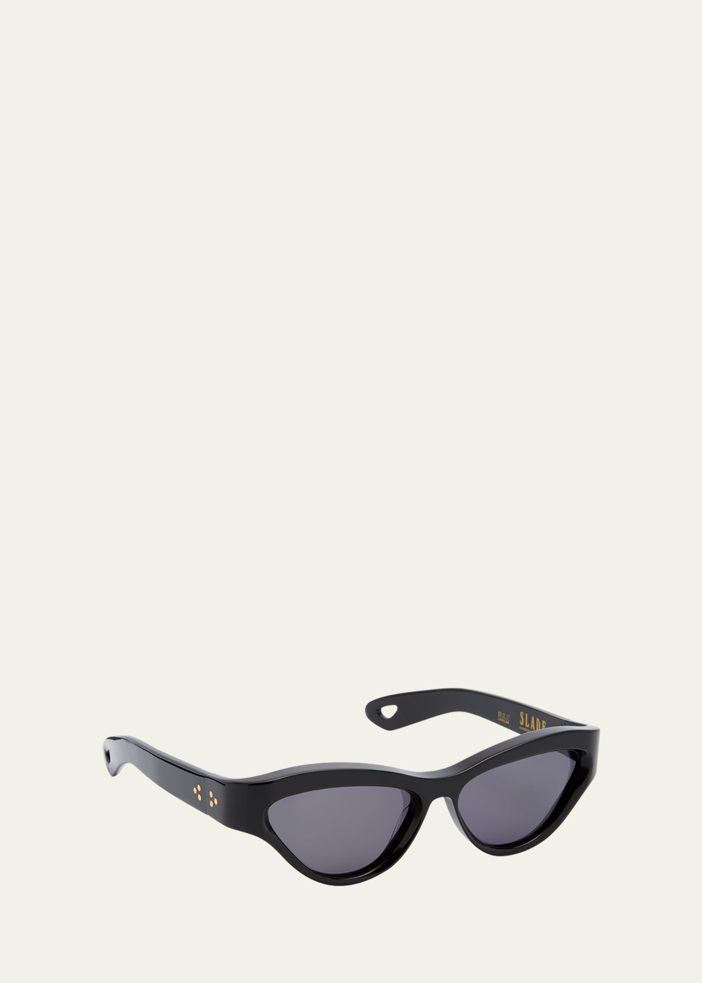 Jacques Marie Mage Slade Acetate Cat-eye Sunglasses In Black