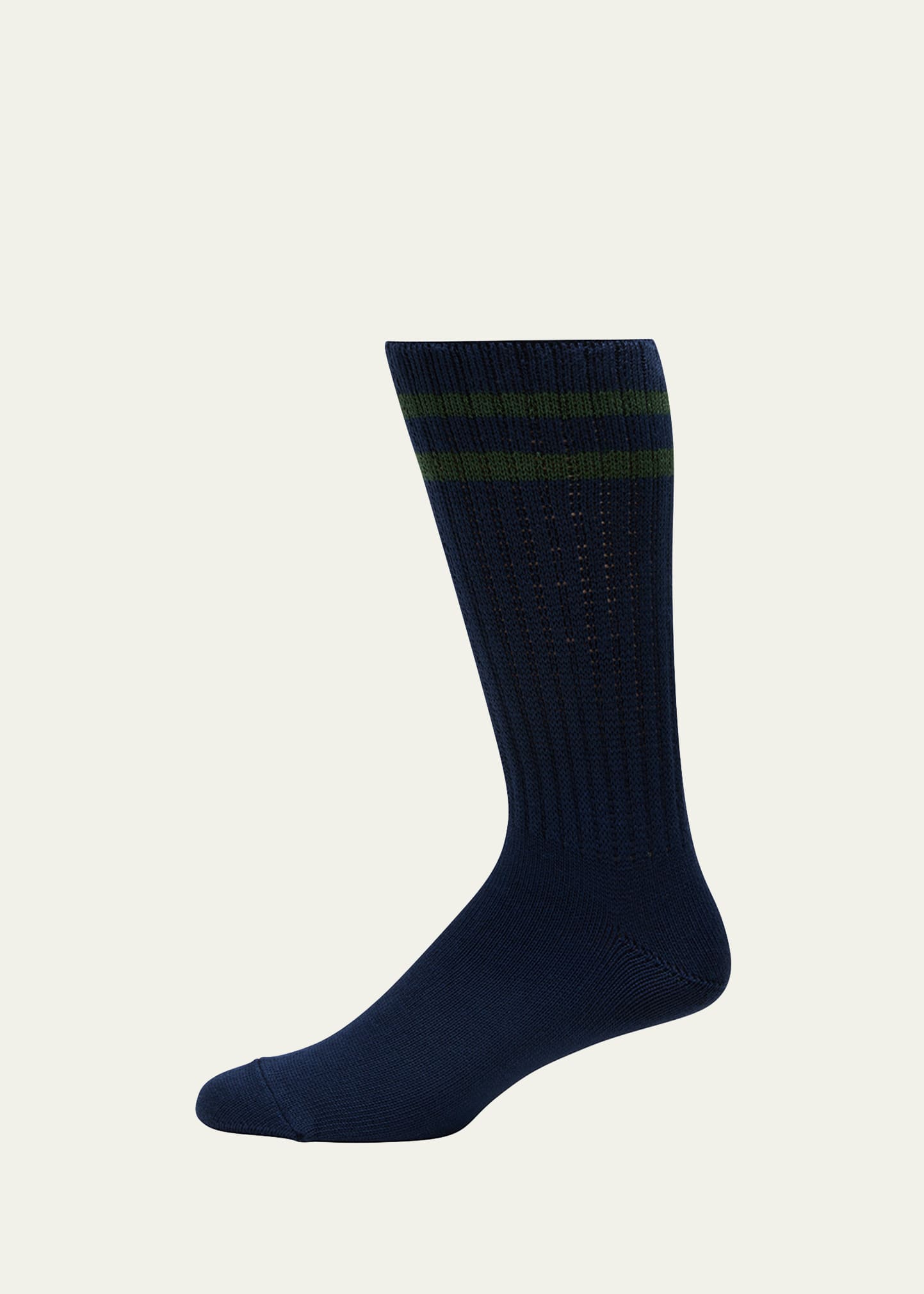 Men's Striped Schoolboy Socks