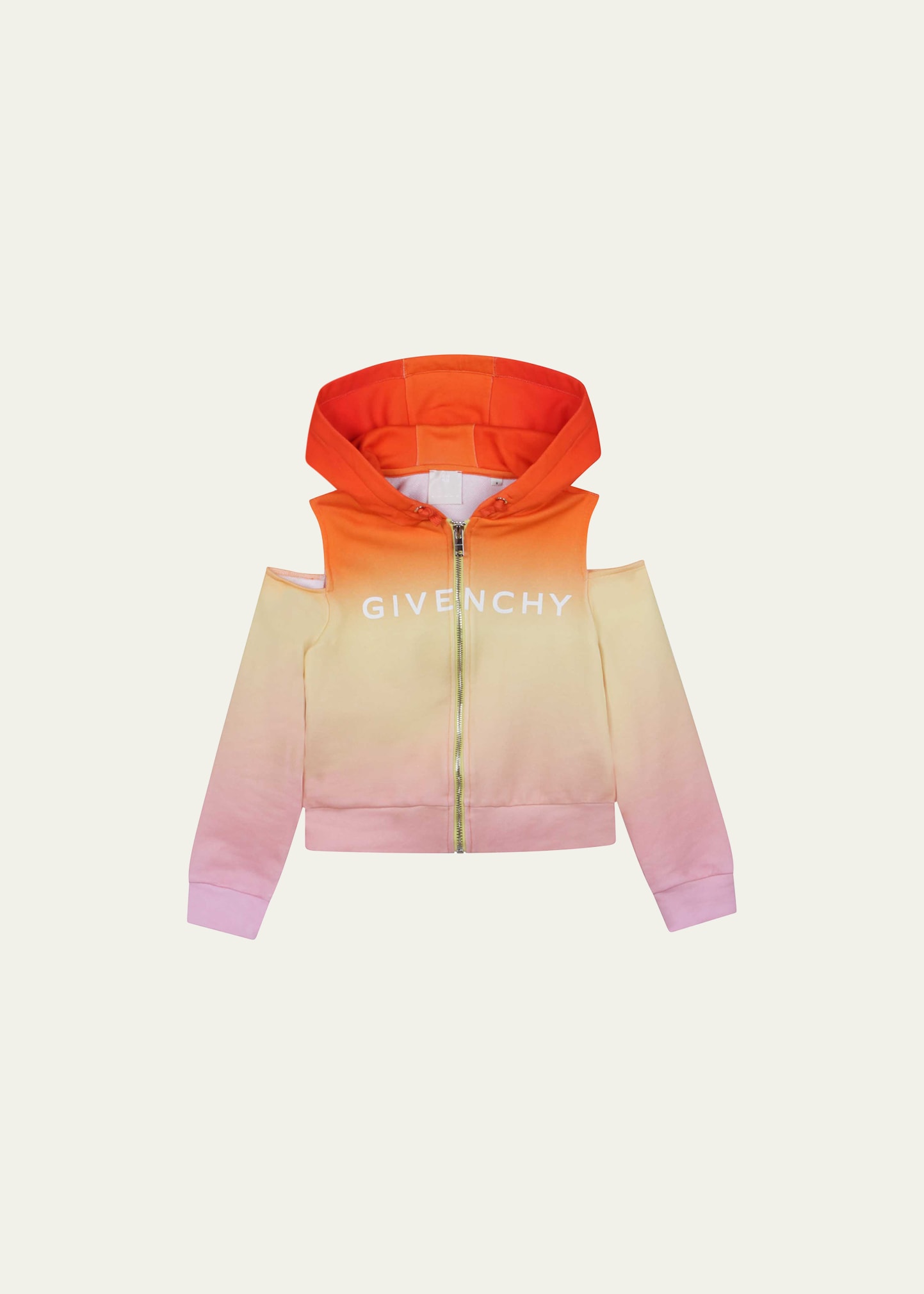 Givenchy Kids' Multicoloured 4g  Zipped Hoodie In Multicolore