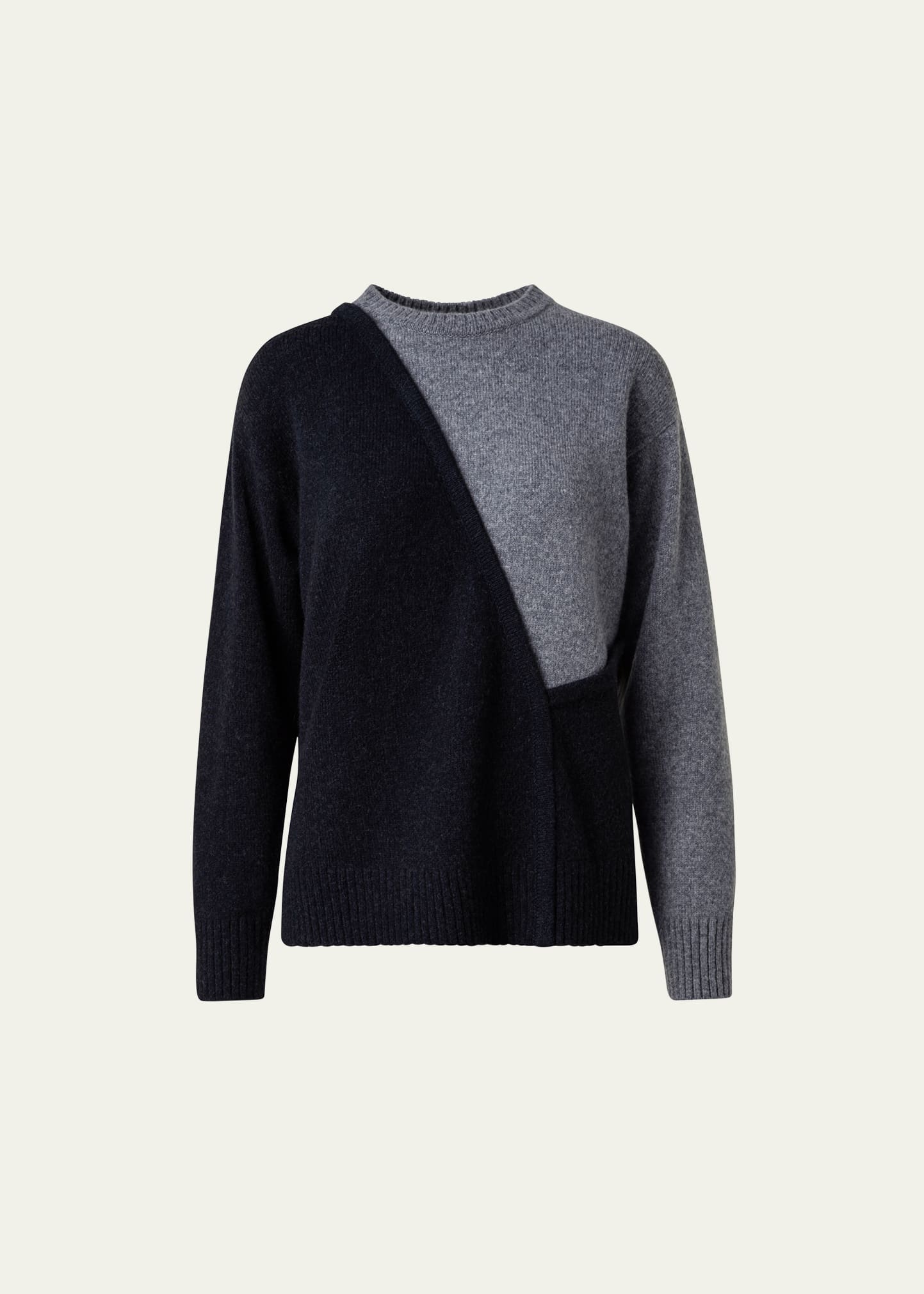 Bicolor Wool Sweater