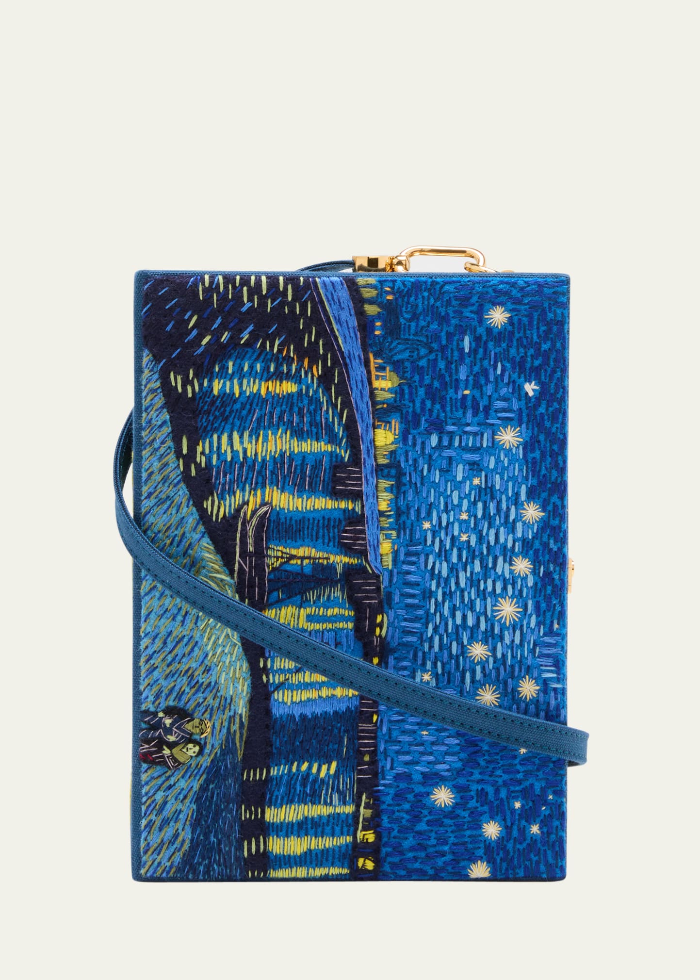 Olympia Le-Tan Degas Book Clutch Bag