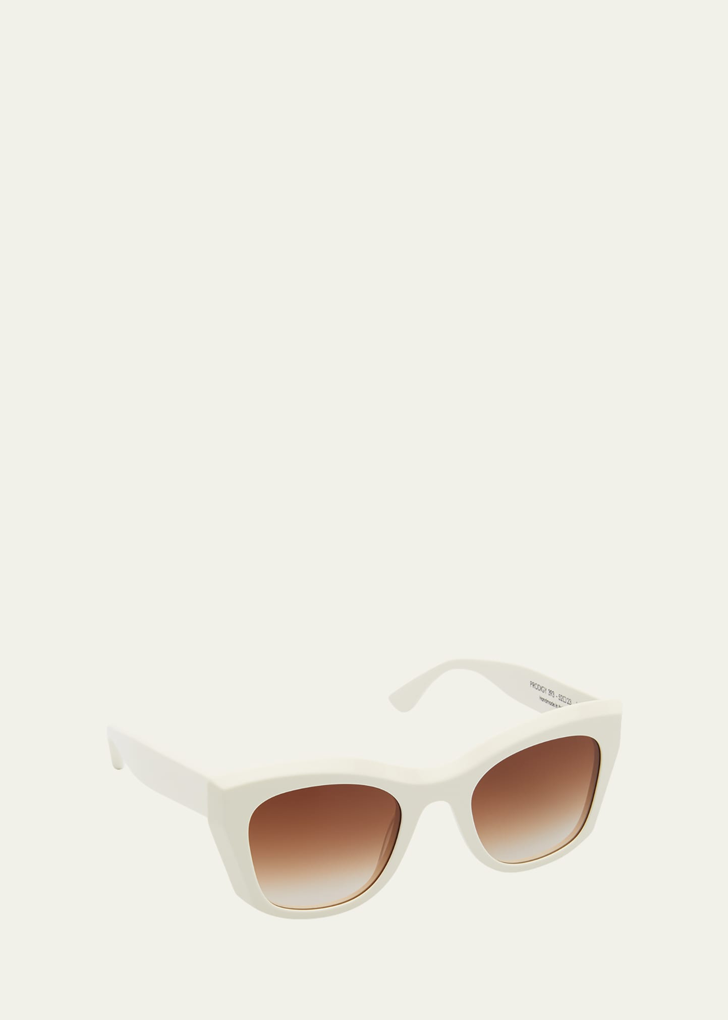 Thierry Lasry Prodigy Acetate Cat-eye Sunglasses In White