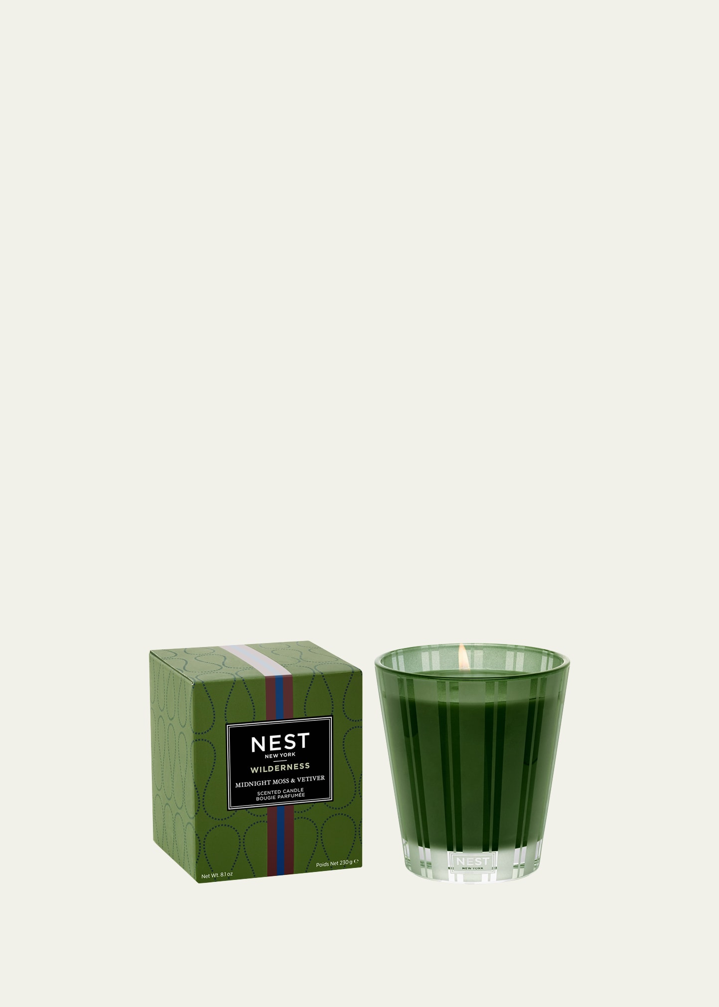 Nest New York Wilderness Midnight Moss And Vetiver Classic Candle, 8.1 Oz.