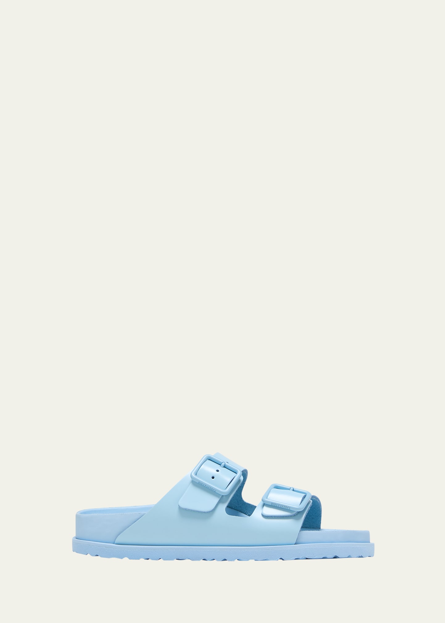 Birkenstock Arizona Dual-buckle Slide Sandals In Powder Blue