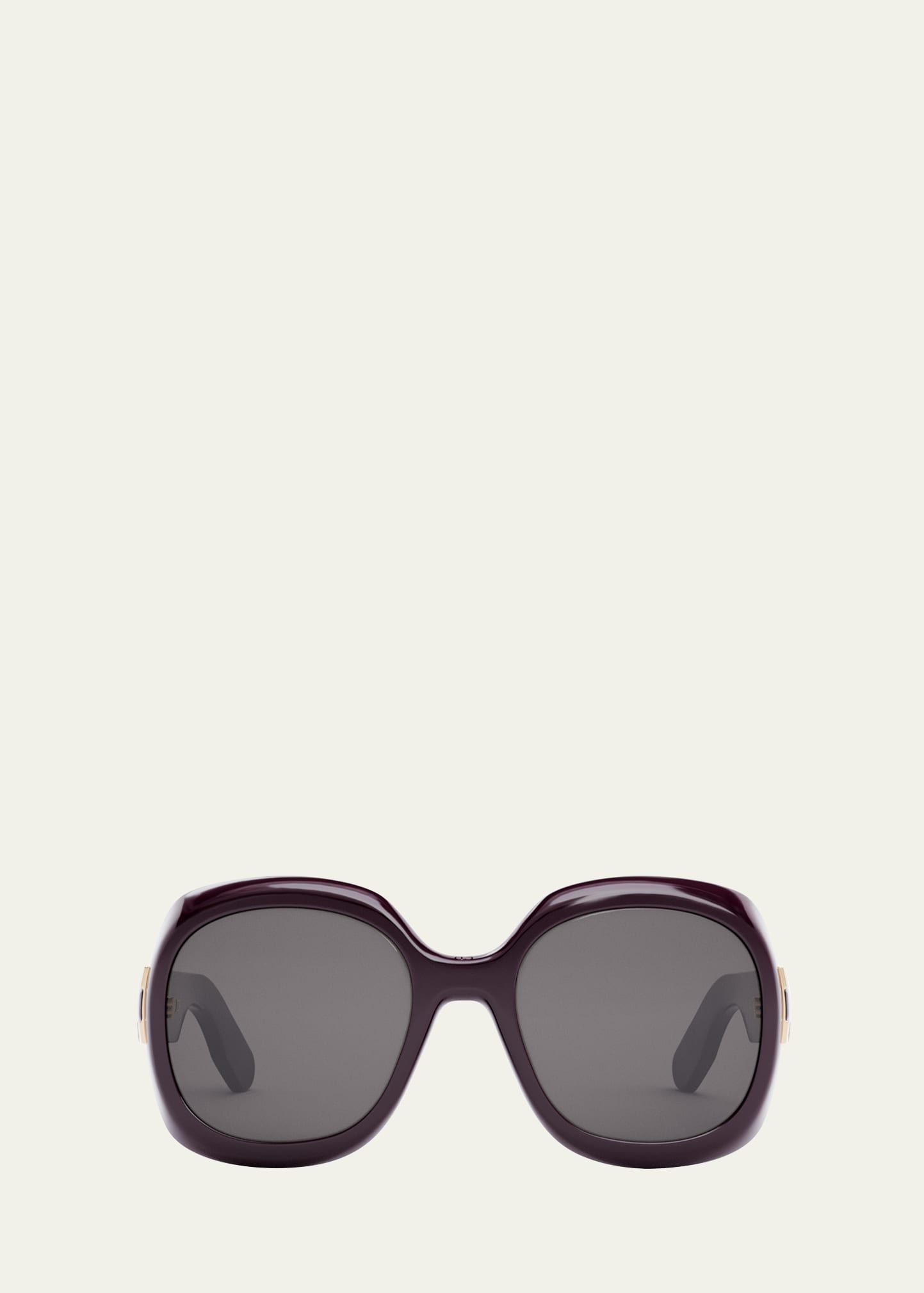 Dior Lady 9522 R2I Round Acetate Sunglasses | Smart Closet