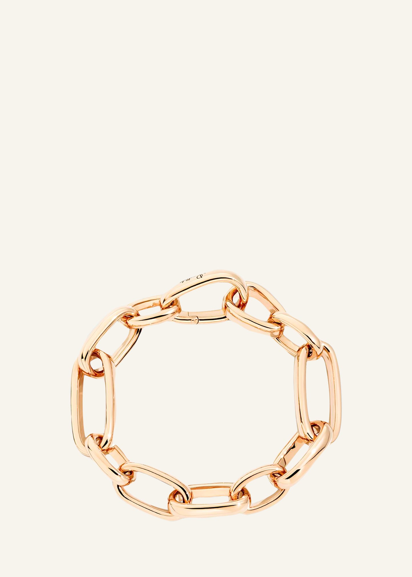 Shop Pomellato Iconica 18k Rose Gold Slim Bracelet