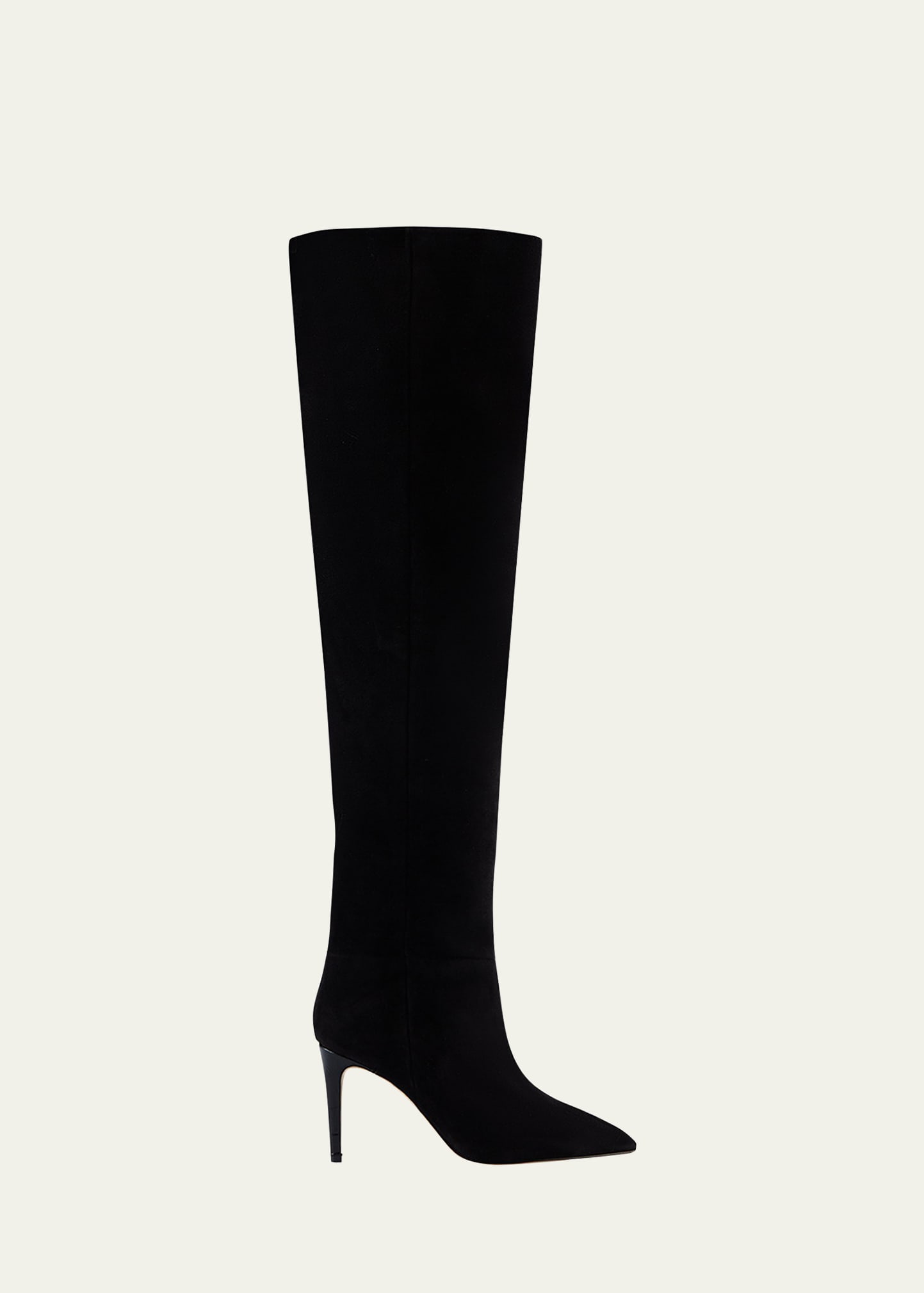 PARIS TEXAS SUEDE STILETTO OVER-THE-KNEE BOOTS