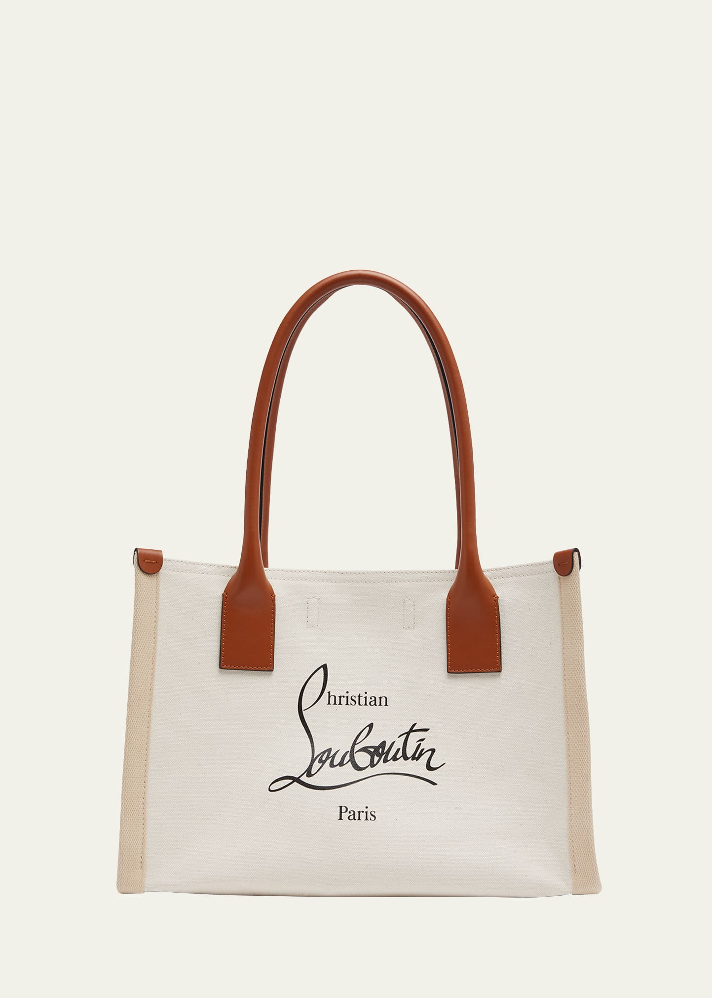 Nastroloubi Small Logo Canvas Tote Bag