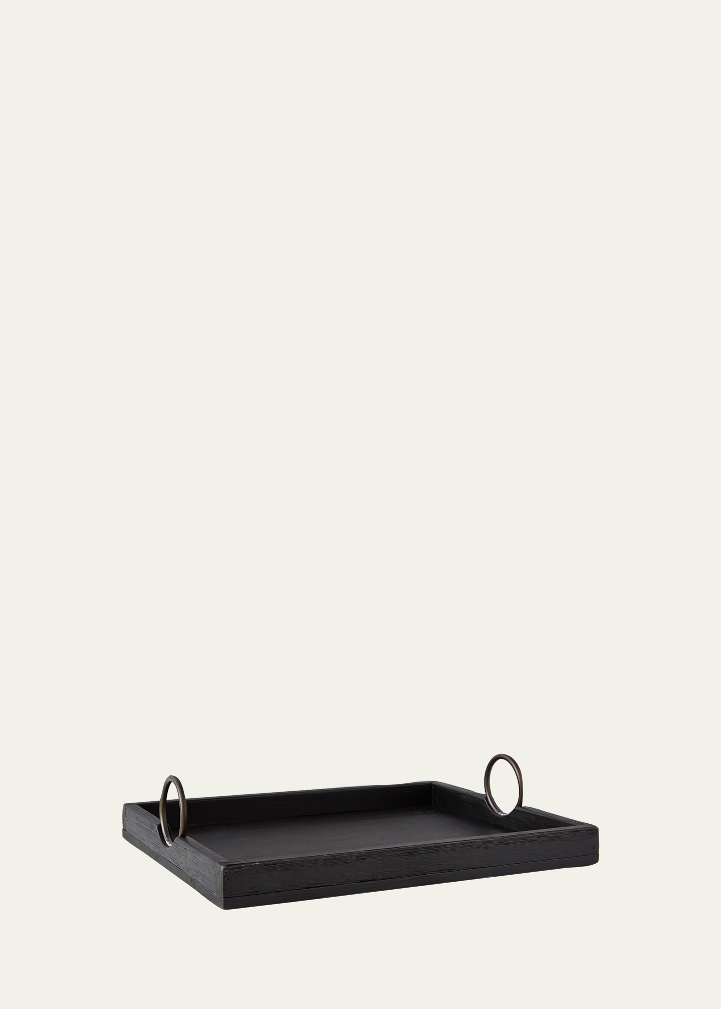 Etúhome Barcelona Large Rectangle Tray, 20" In Black