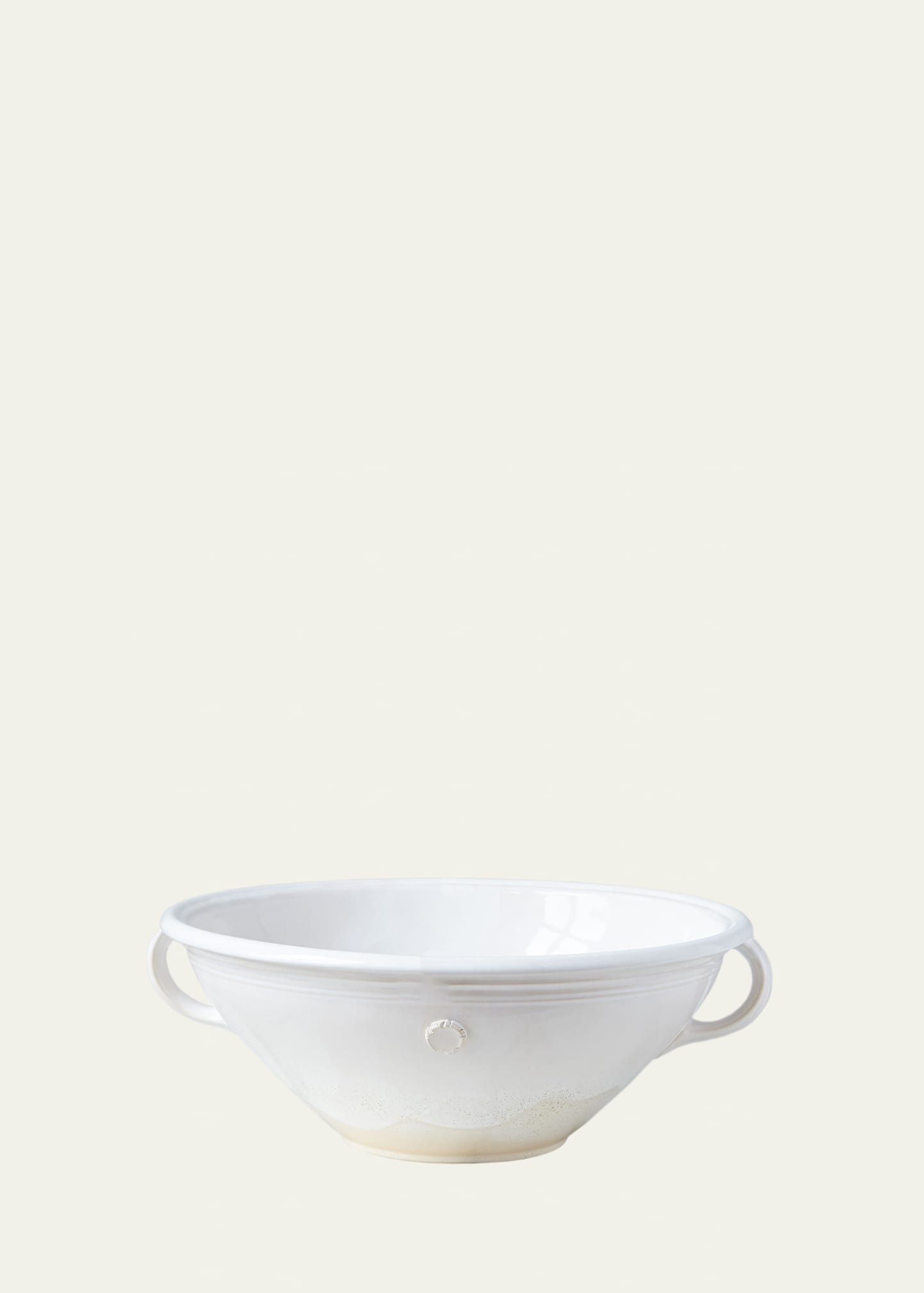 Etúhome Hand-thrown Serving Bowl, 15" In White