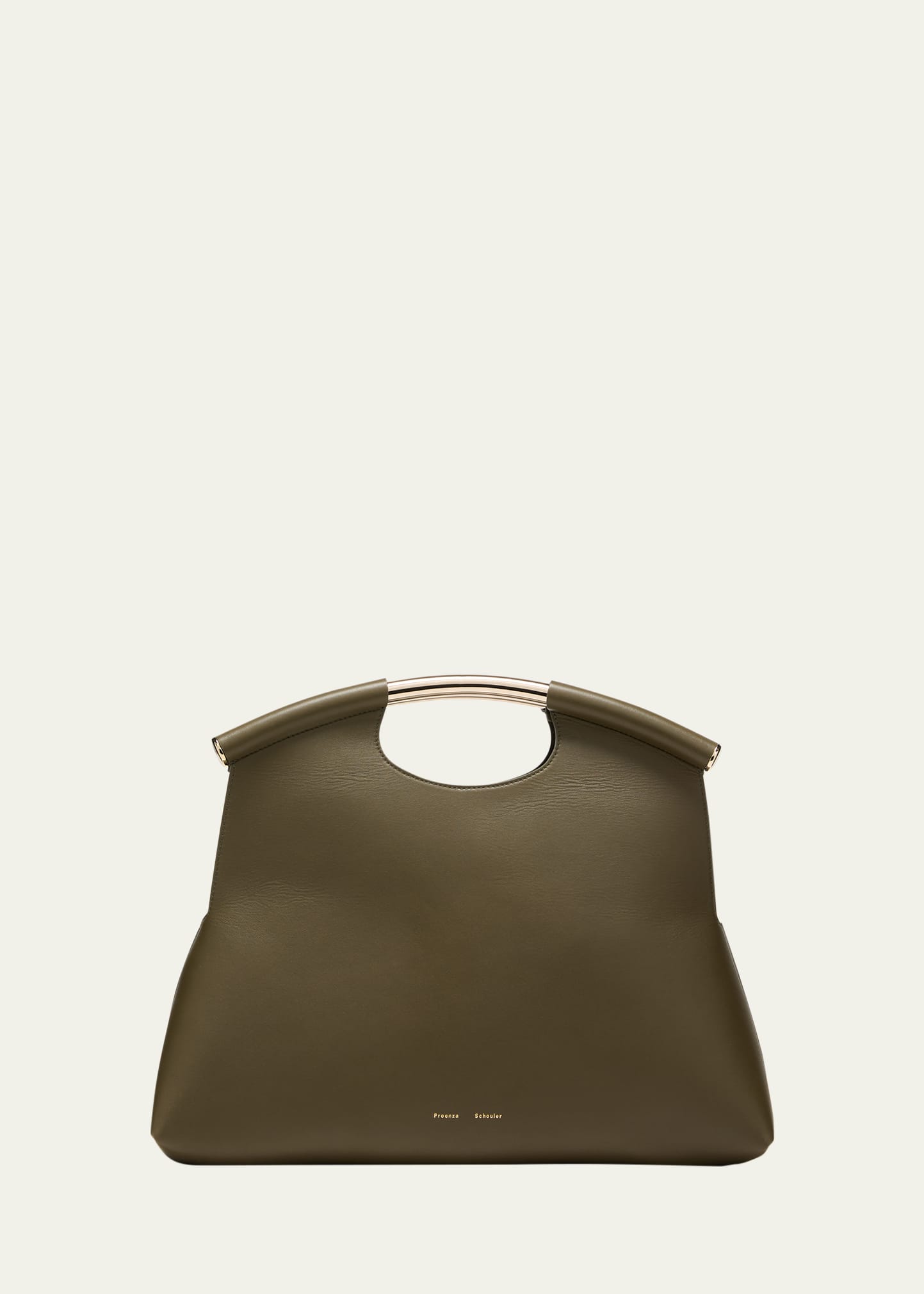 Bar Lambskin Leather Clutch Bag