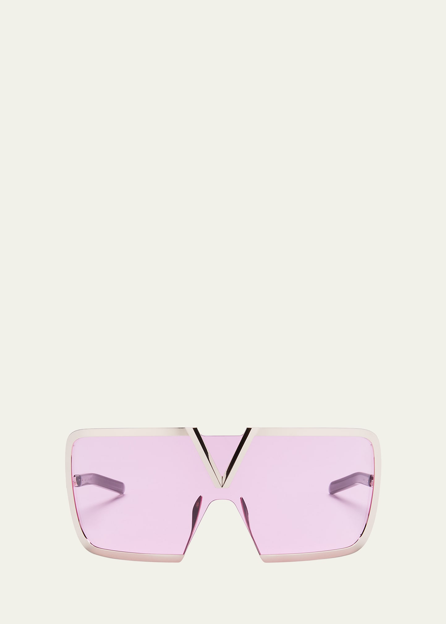 Valentino Garavani Valentino Eyewear V In Gld-blk
