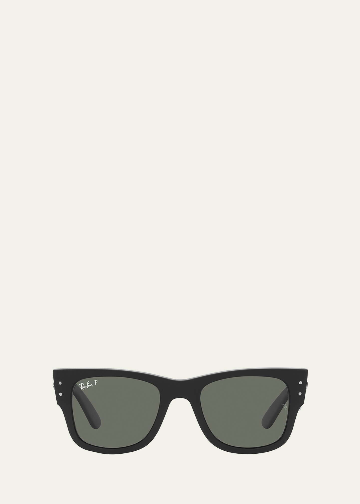 Ray Ban Ray-ban Mega Wayfarer 51 Unisex Polarized Sunglasses In Black