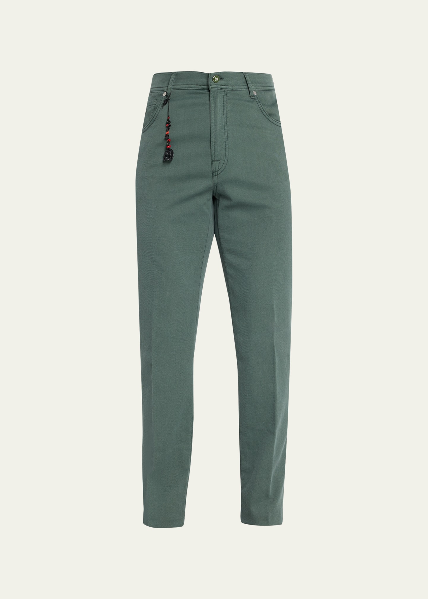Men's Cashmere-Blend 5-Pocket Pants
