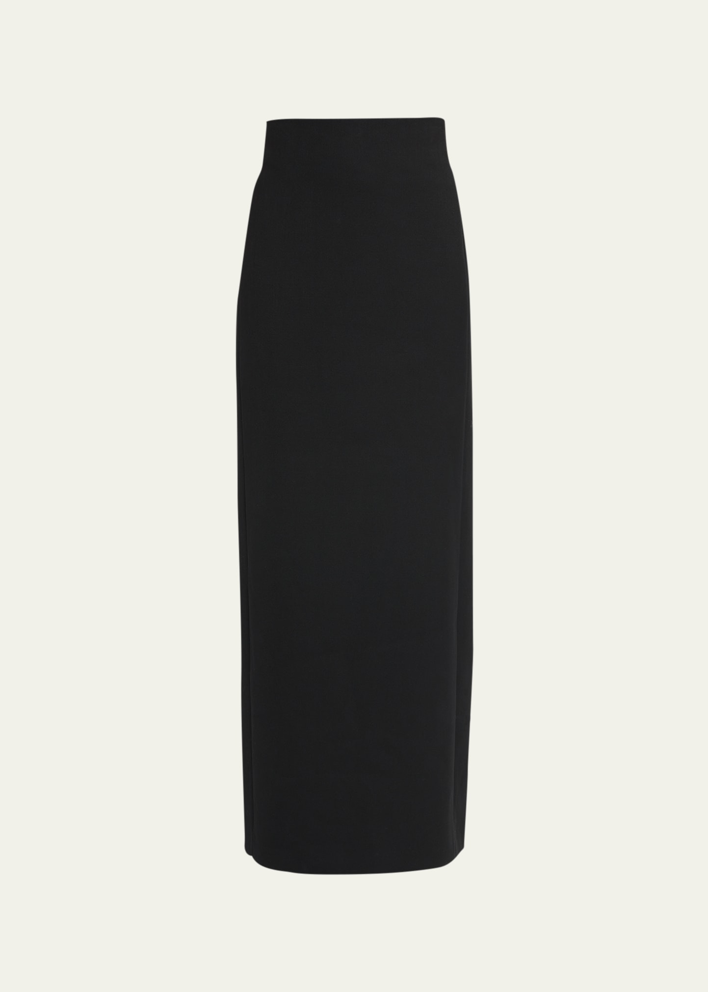 Shop Wardrobe.nyc Column Wool Skirt In Black