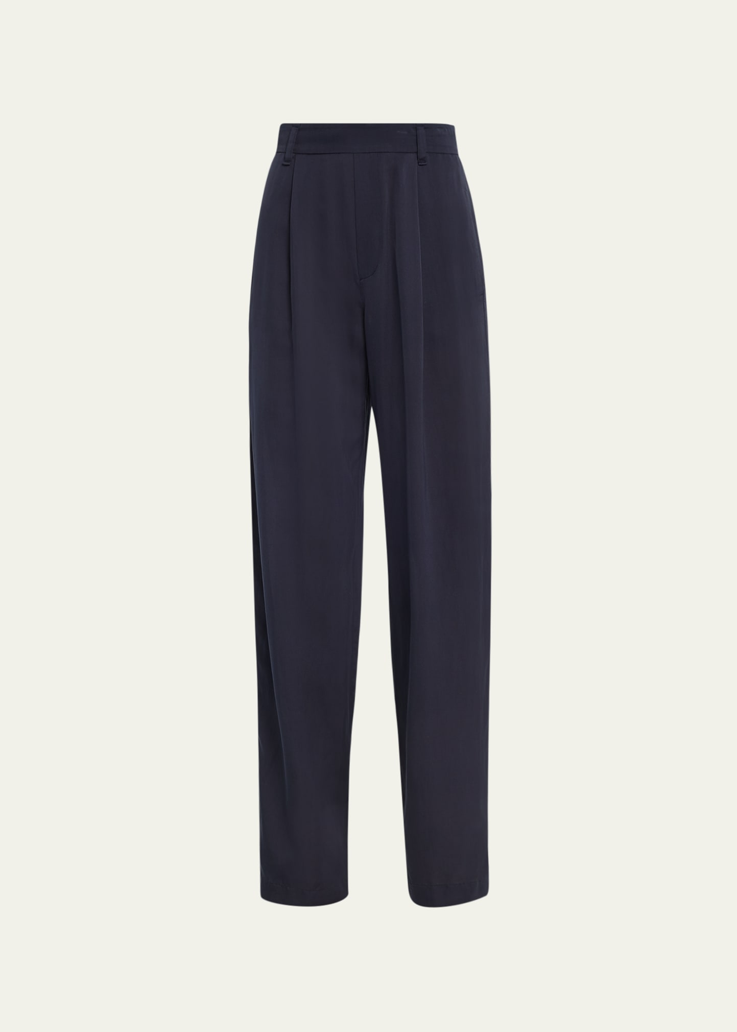 Vince Drop Waist Wide-leg Pull-on Pants In Coastal
