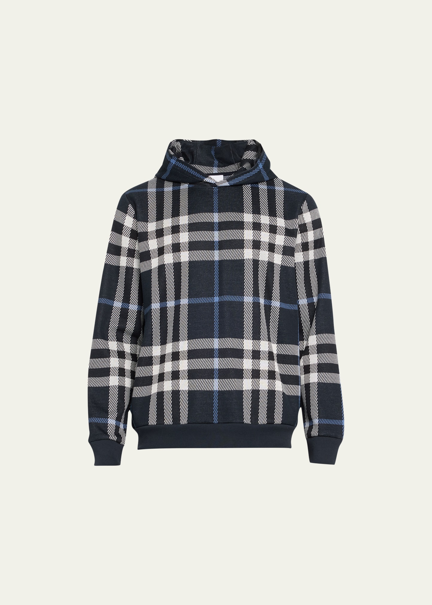 Men's Terry Check Hoodie