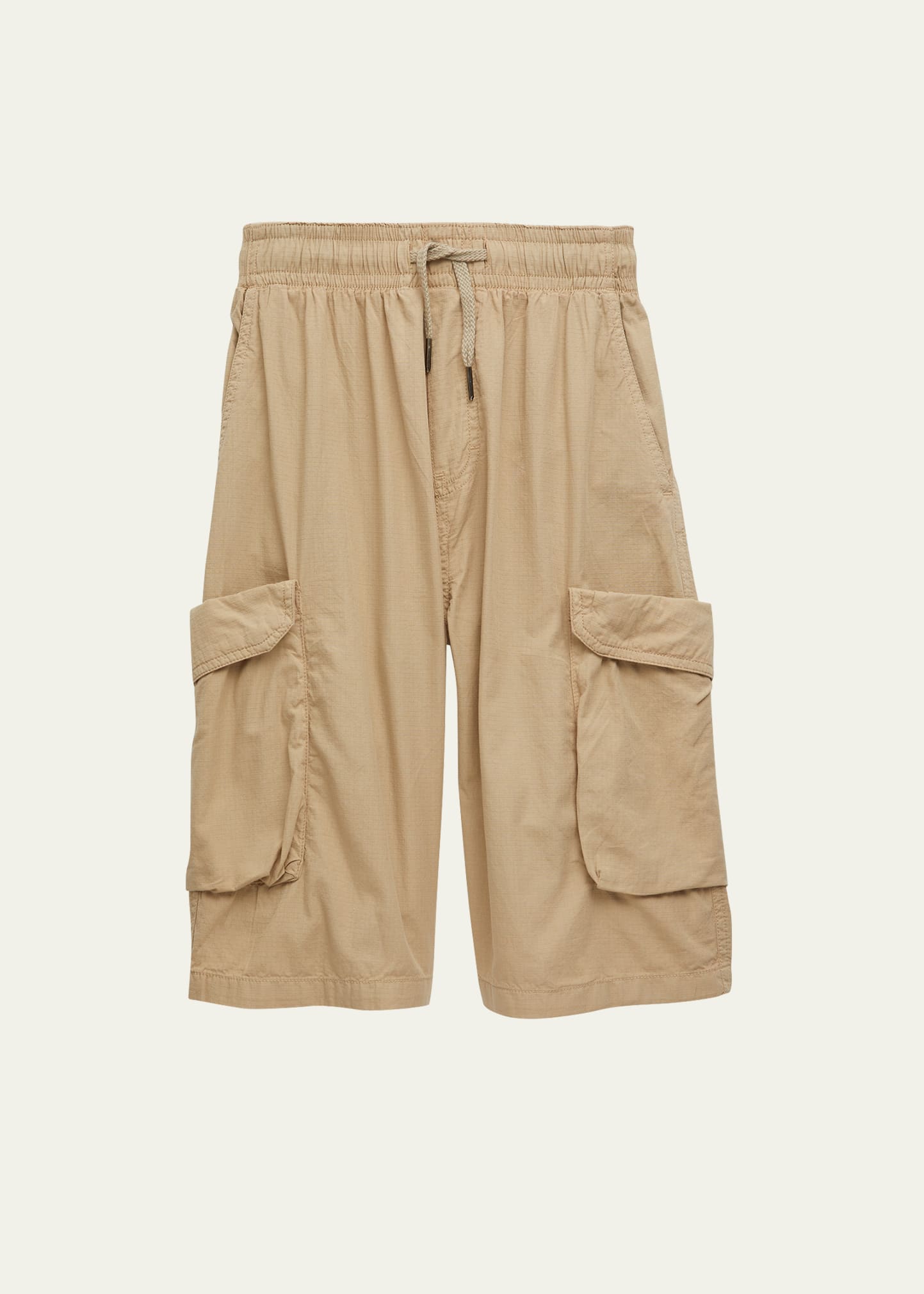 Molo Kids' Boy's Argod Cargo Shorts In Rock